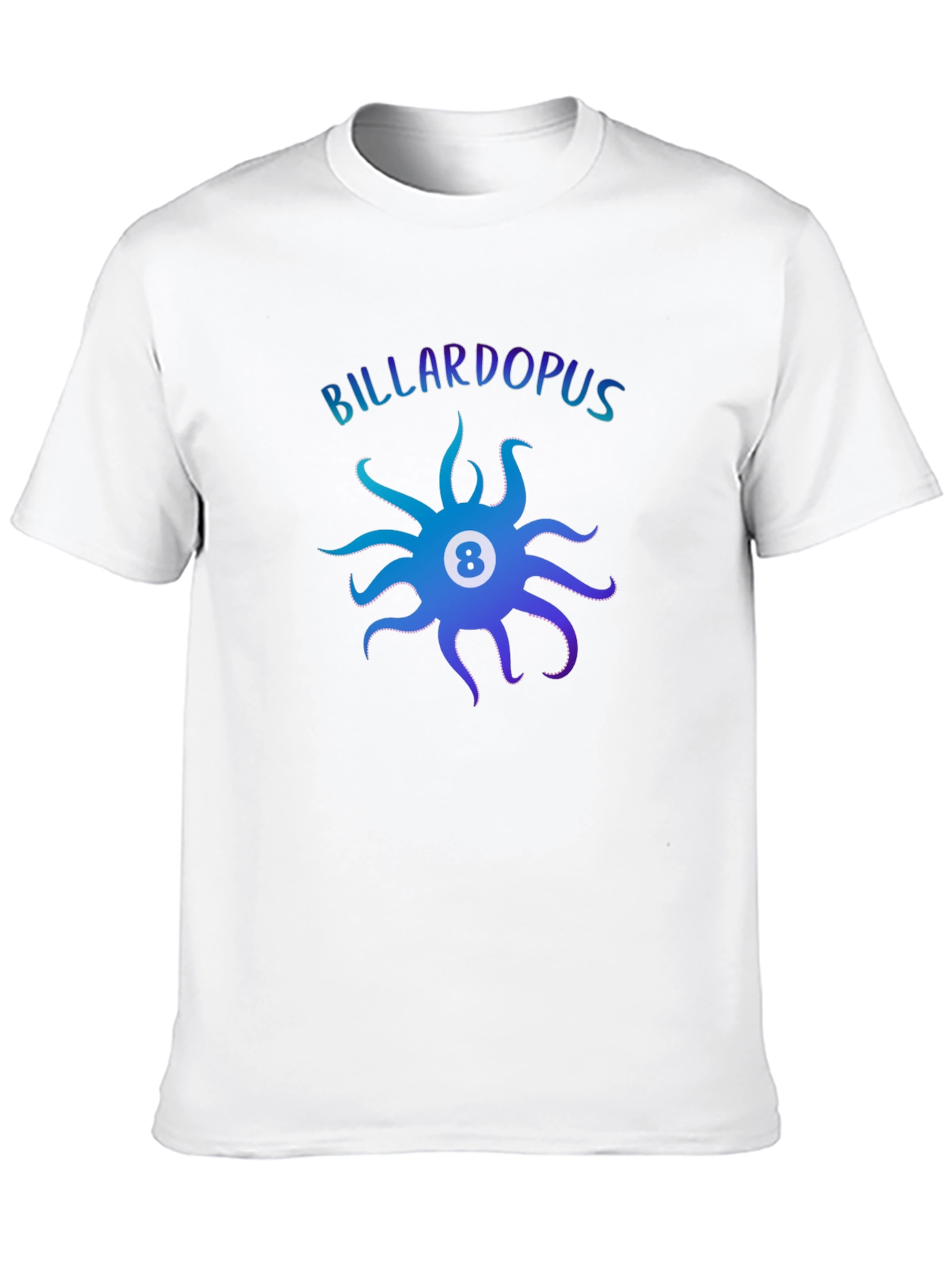 Billardopus T-Shirt: Eight Ball Octopus Design