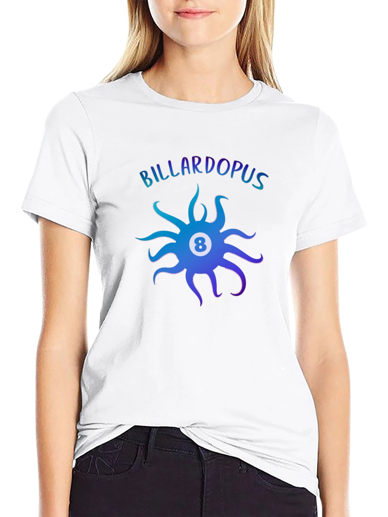 Billardopus T-Shirt: Eight Ball Octopus Design