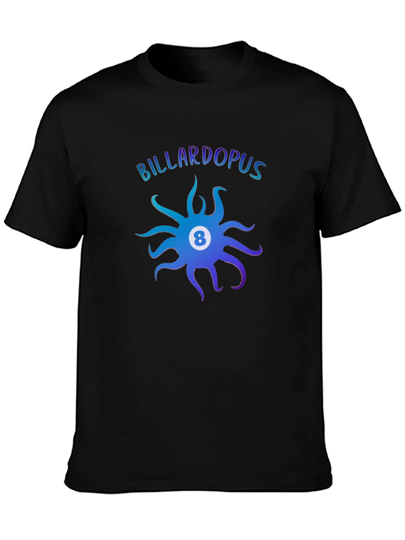 Billardopus T-Shirt: Eight Ball Octopus Design