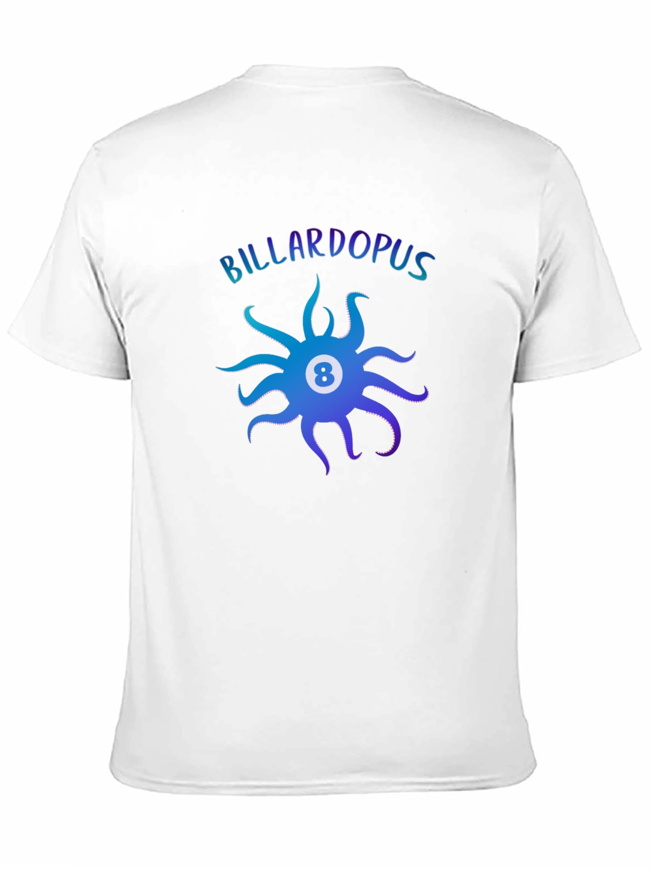 Billardopus T-Shirt: Eight Ball Octopus Design
