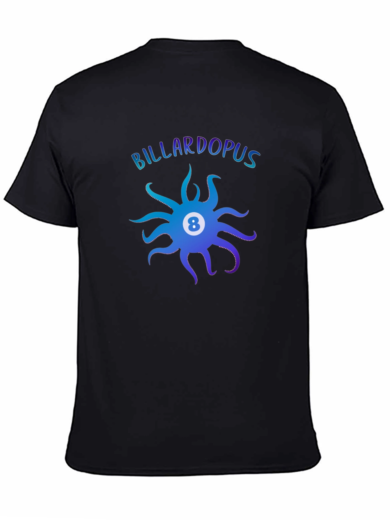 Billardopus T-Shirt: Eight Ball Octopus Design
