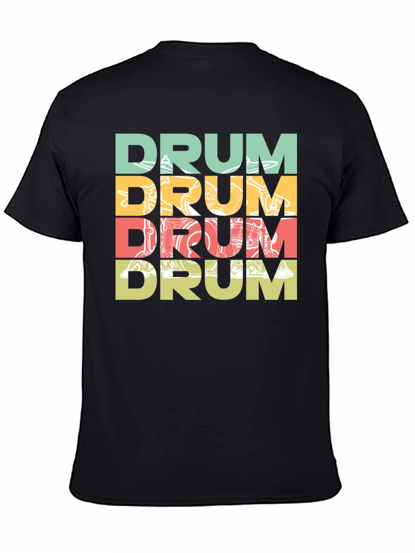 Retro Drum Kit Lover T-Shirt