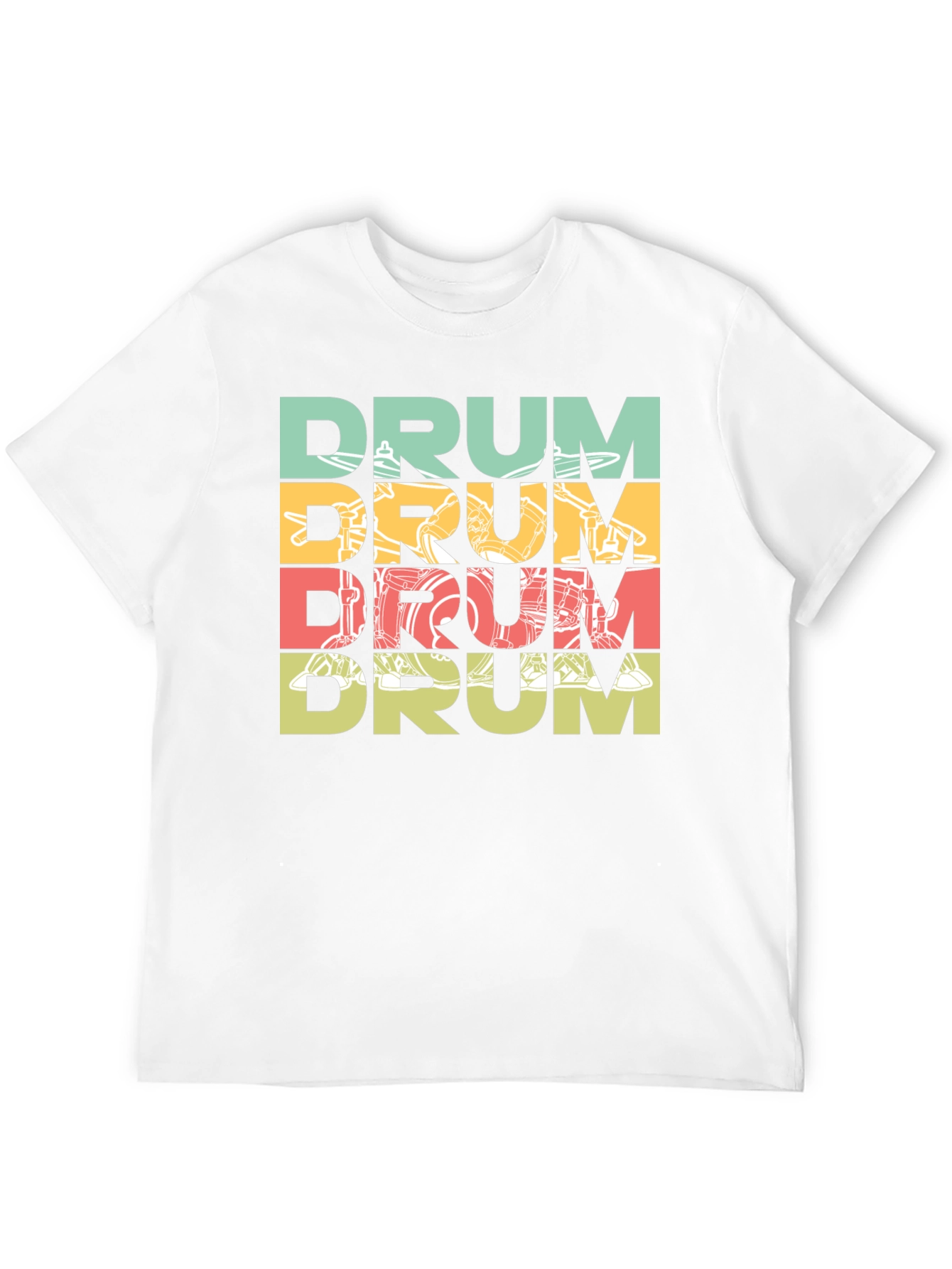 Retro Drum Kit Lover T-Shirt