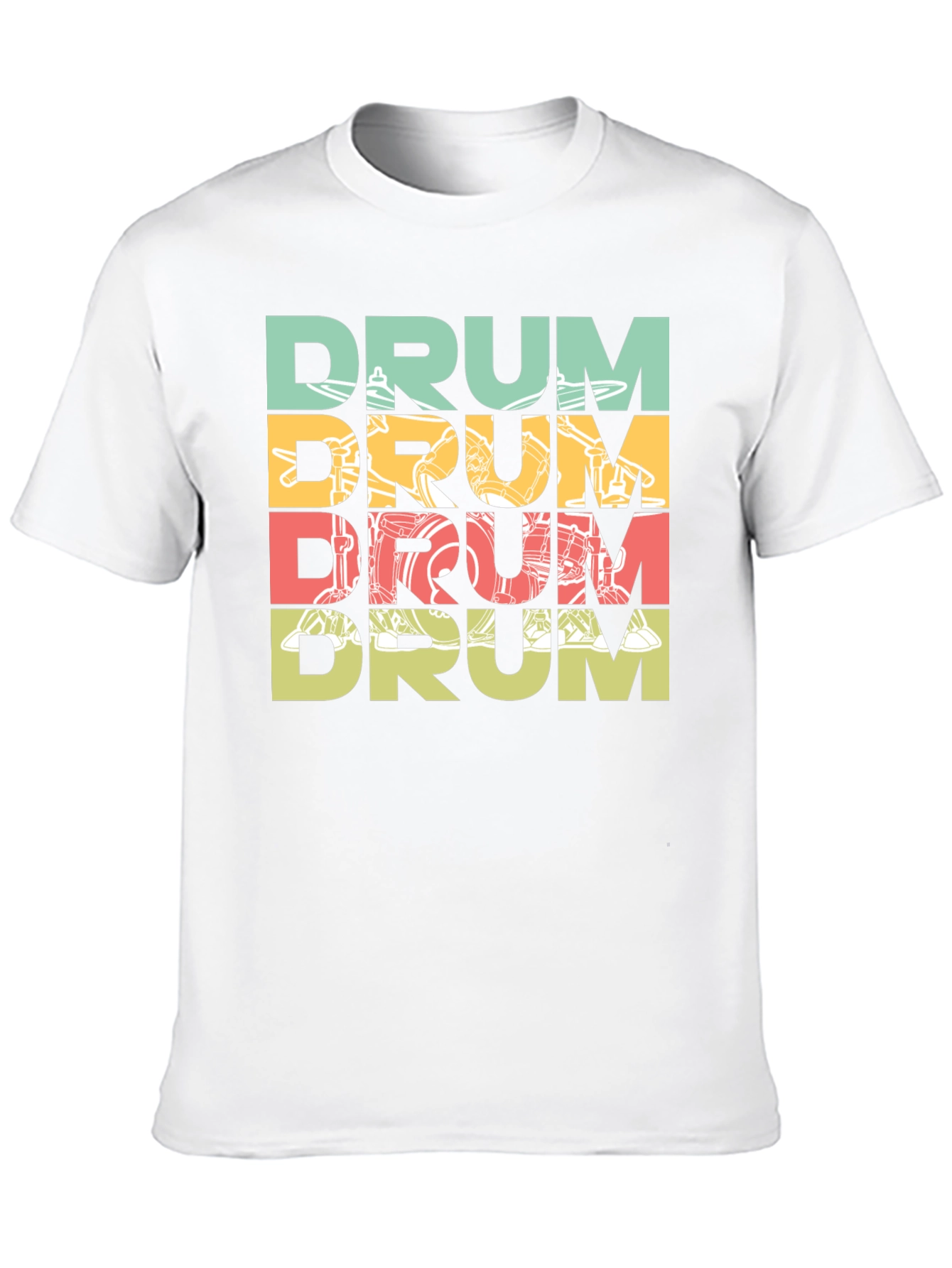 Retro Drum Kit Lover T-Shirt