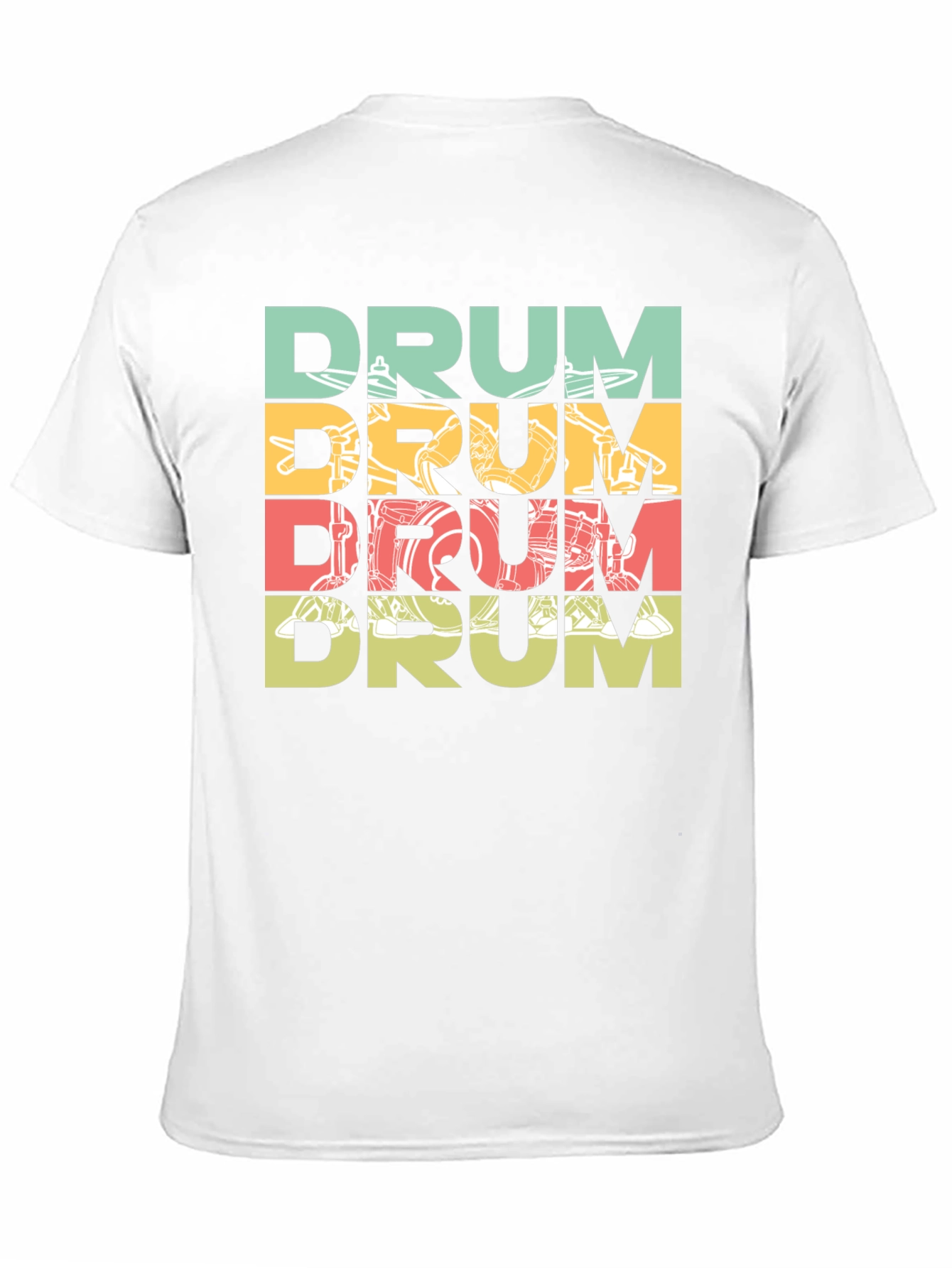 Retro Drum Kit Lover T-Shirt