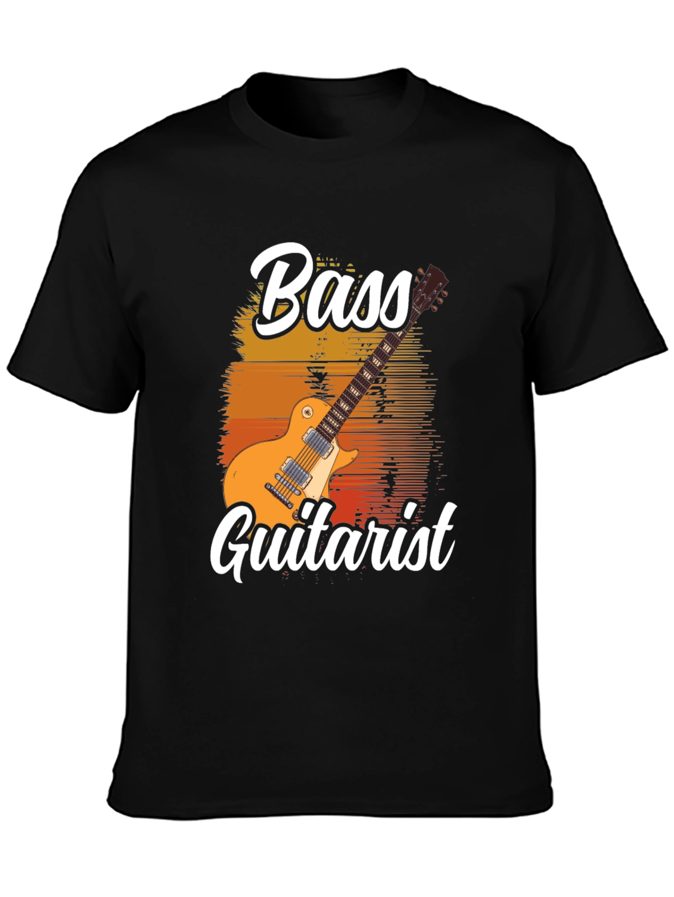 Bass Guitarist Graphic T-Shirt - Music Lover Tee