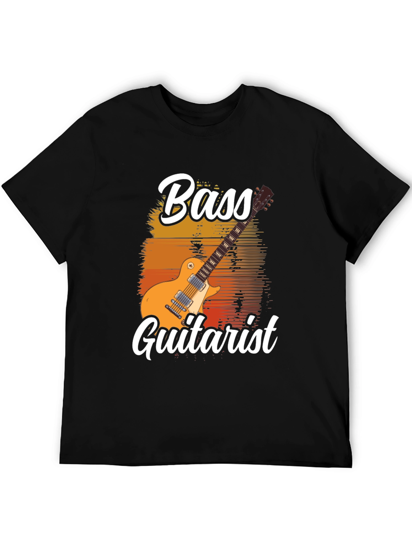Bass Guitarist Graphic T-Shirt - Music Lover Tee