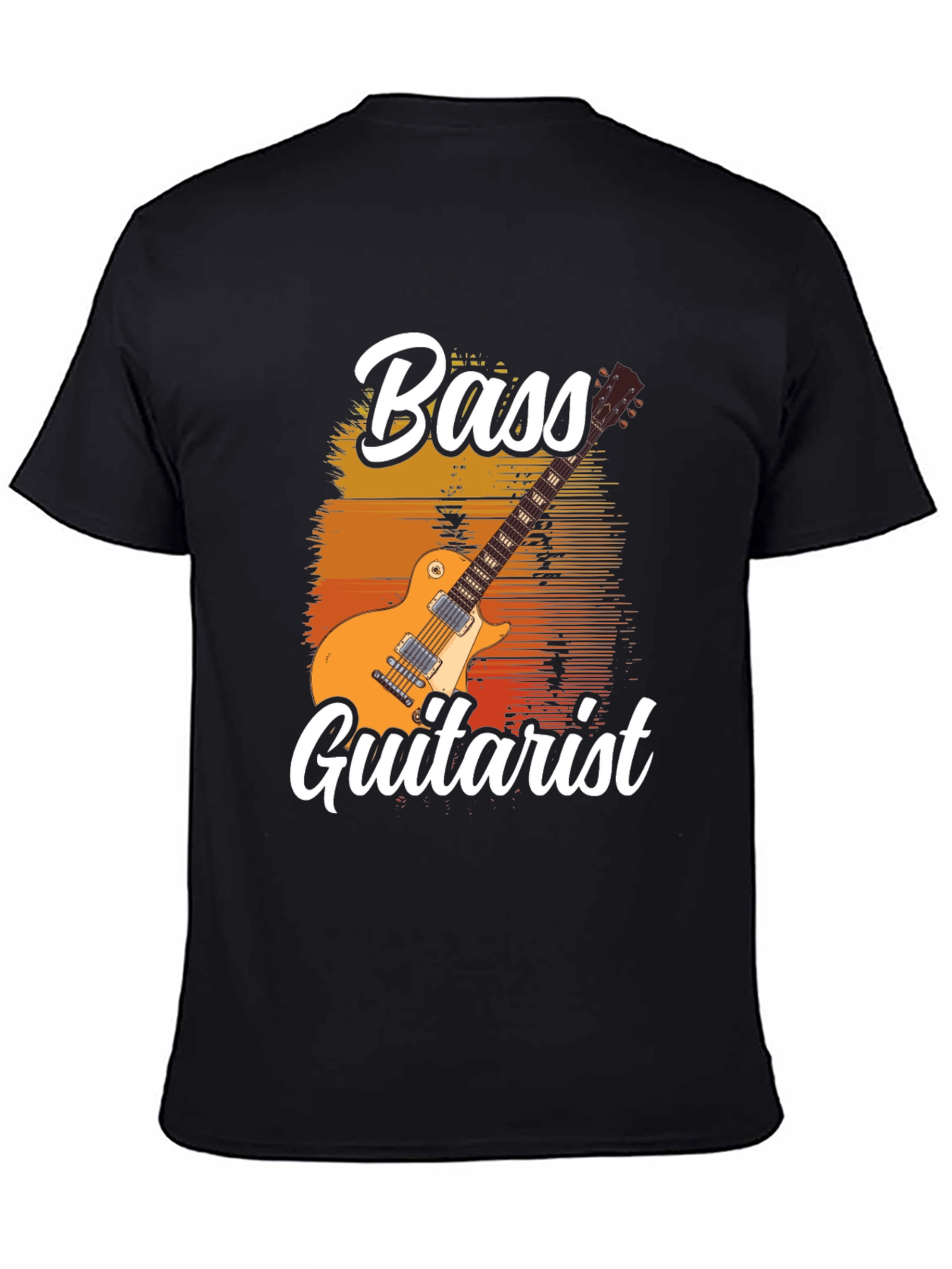 Bass Guitarist Graphic T-Shirt - Music Lover Tee