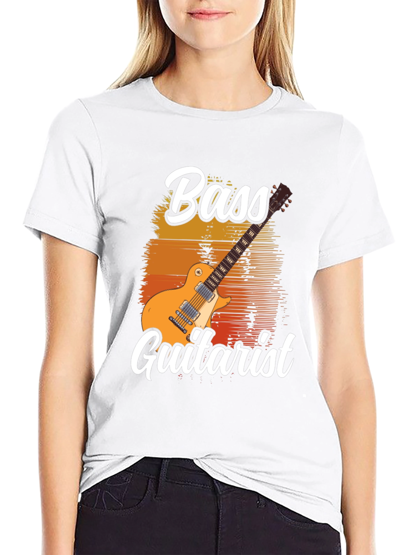 Bass Guitarist Graphic T-Shirt - Music Lover Tee