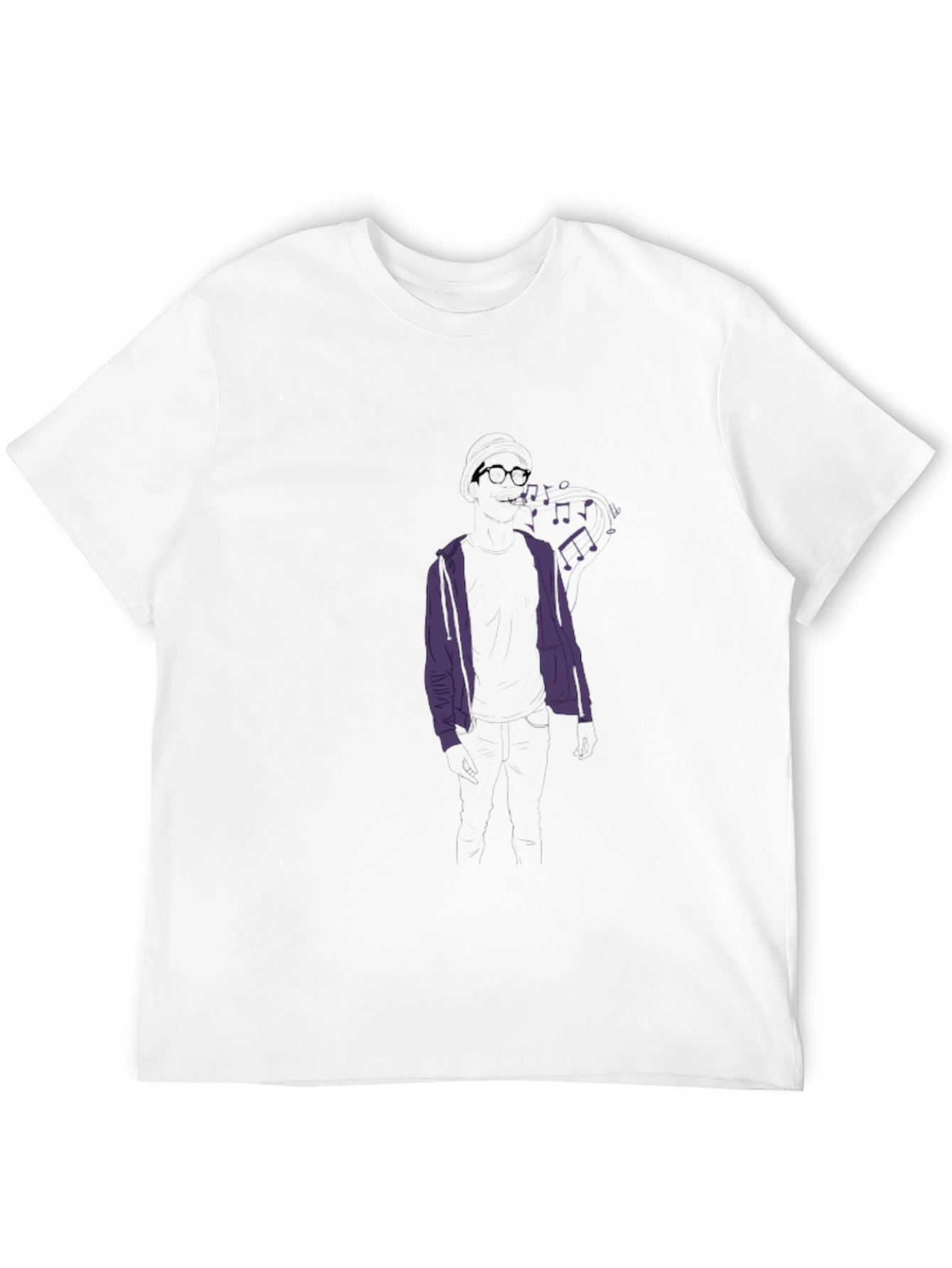 Musical Mind T-Shirt - Black Cotton Tee