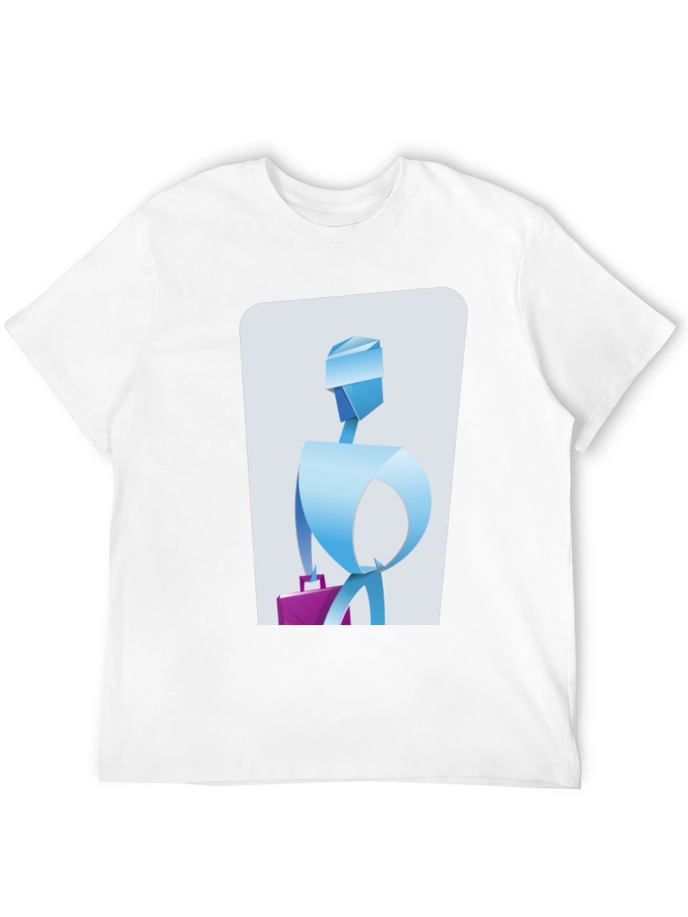 Abstract Business T-Shirt - Unique Graphic Tee