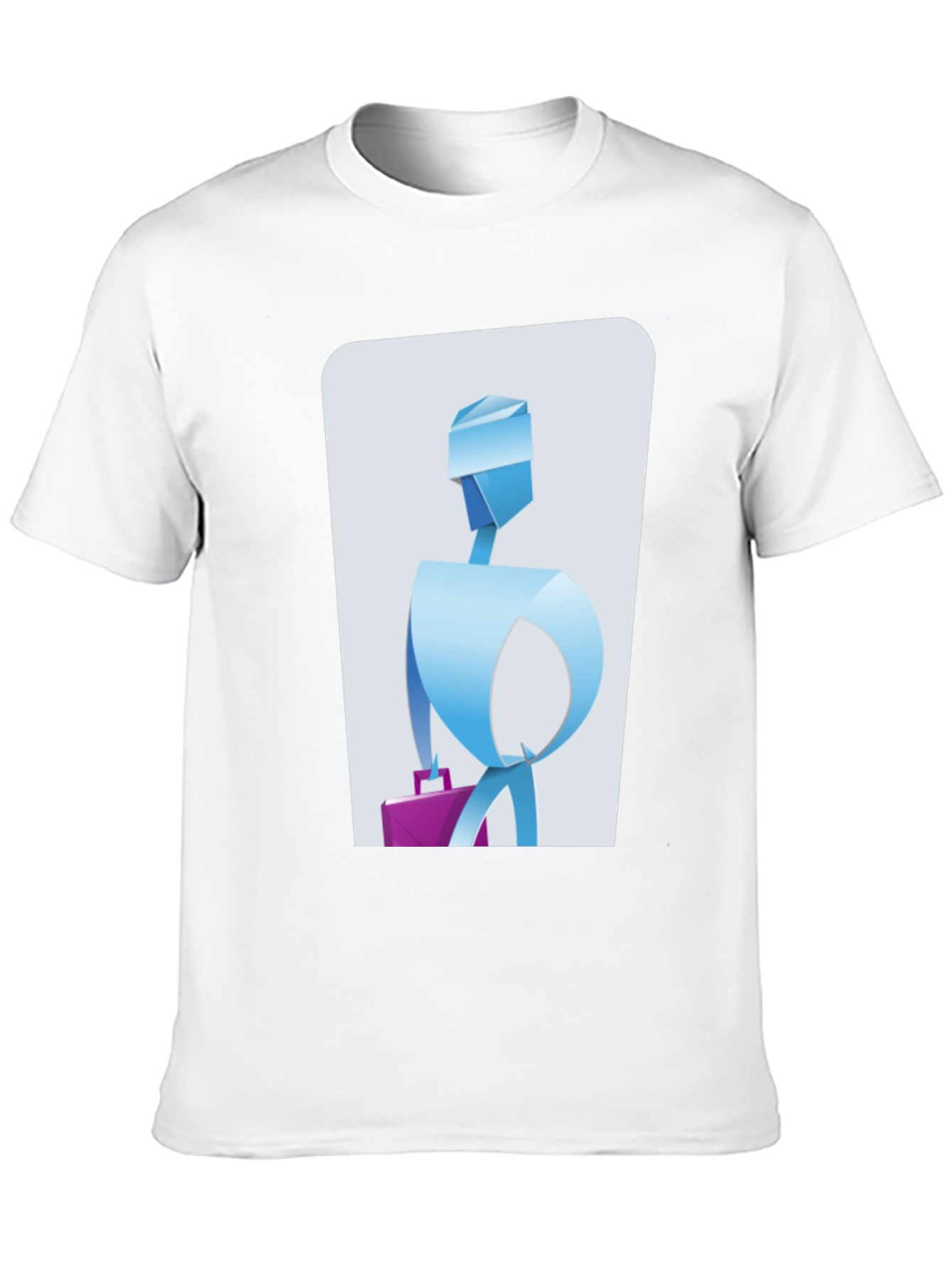 Abstract Business T-Shirt - Unique Graphic Tee