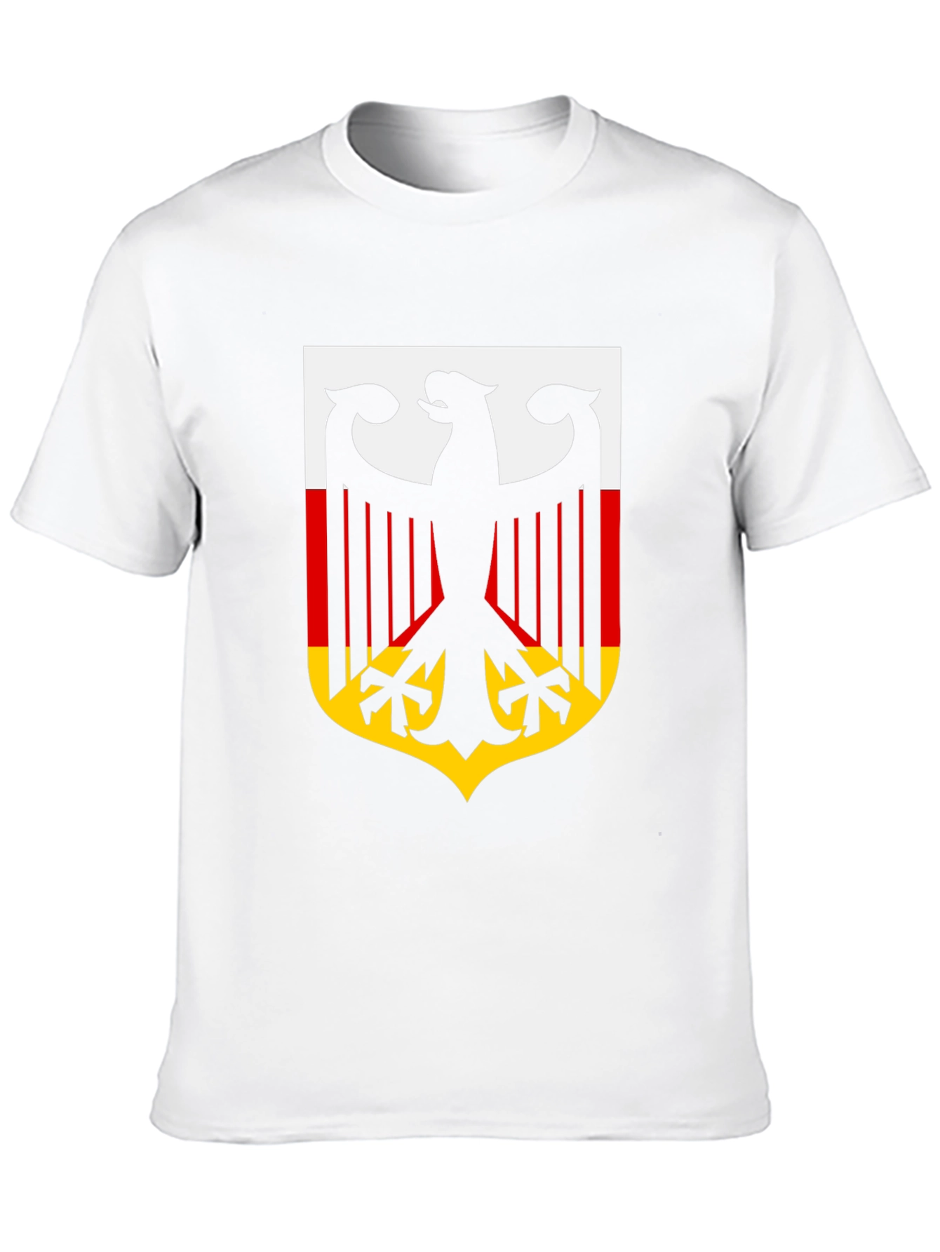 German Eagle Crest Graphic Tee - Classic Style