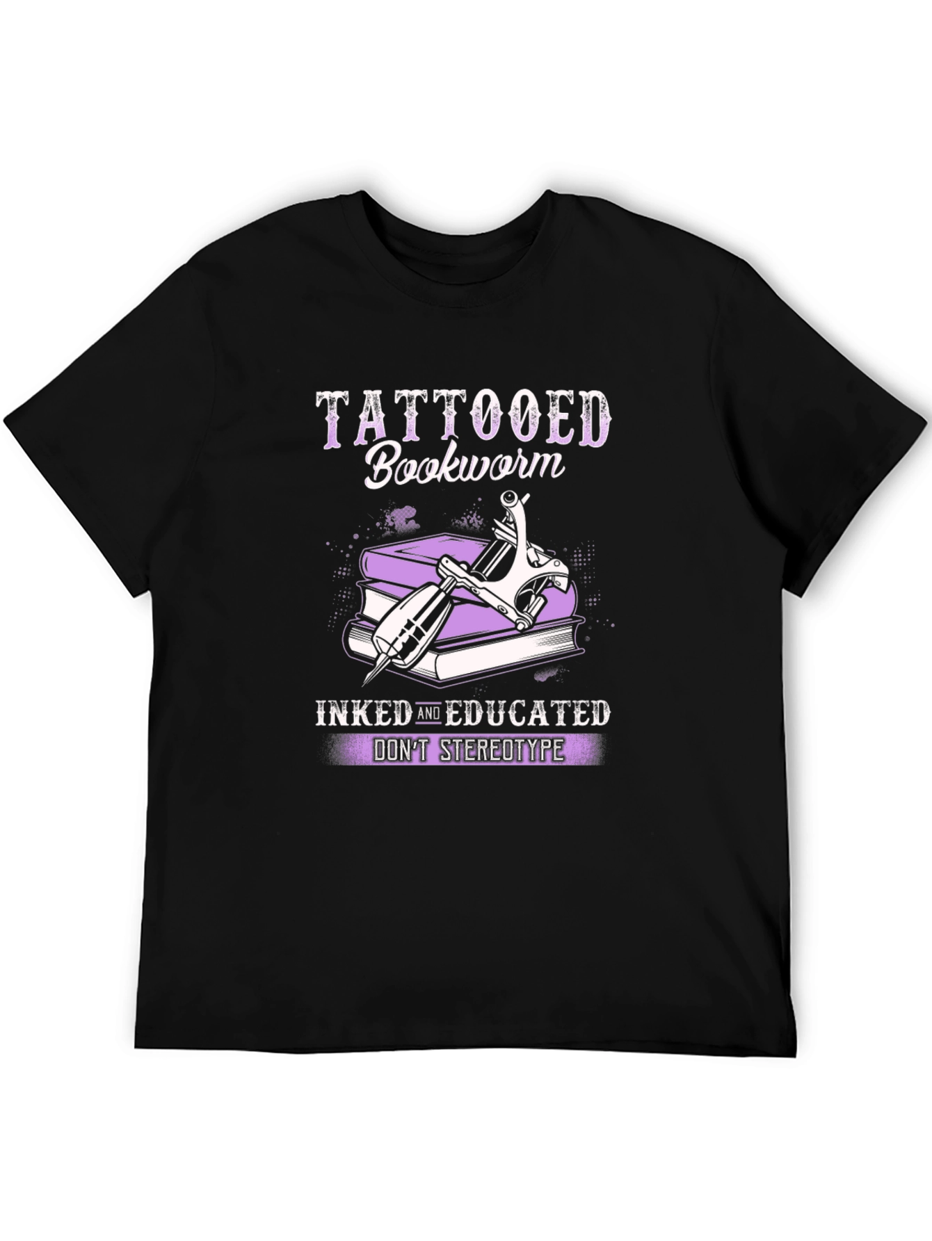 Tattooed Bookworm T-Shirt - Inked and Educated
