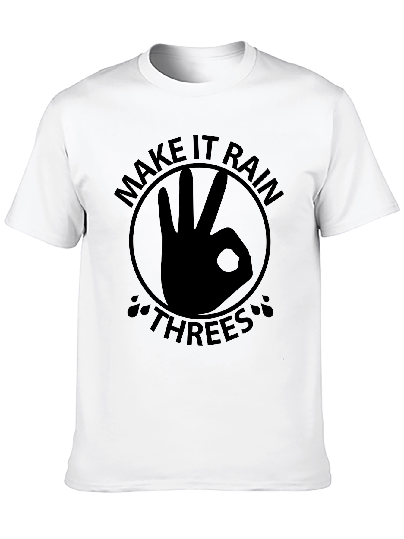 Make It Rain Threes Graphic T-Shirt