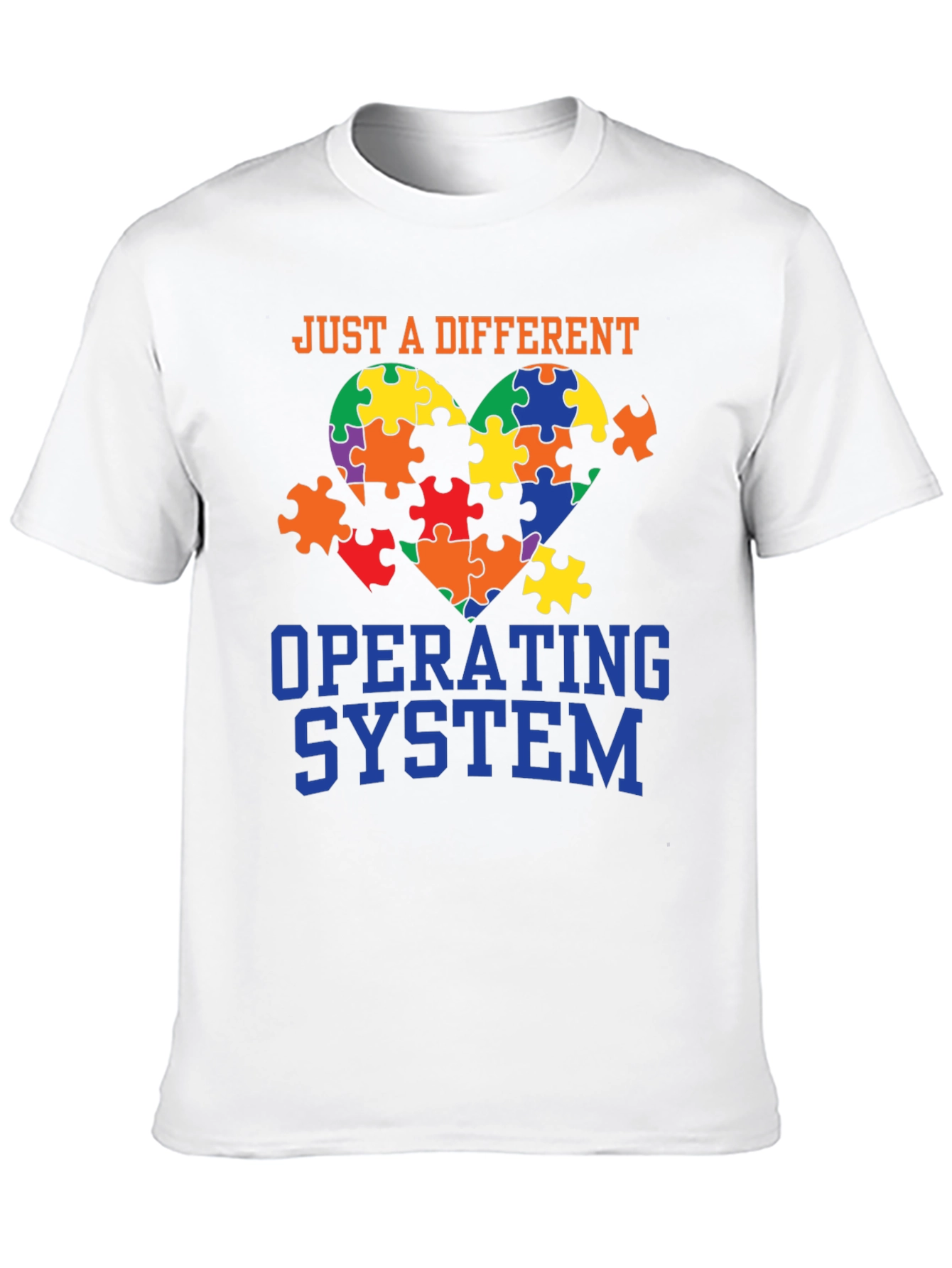 Autism Awareness T-Shirt - Just A Different Operating System