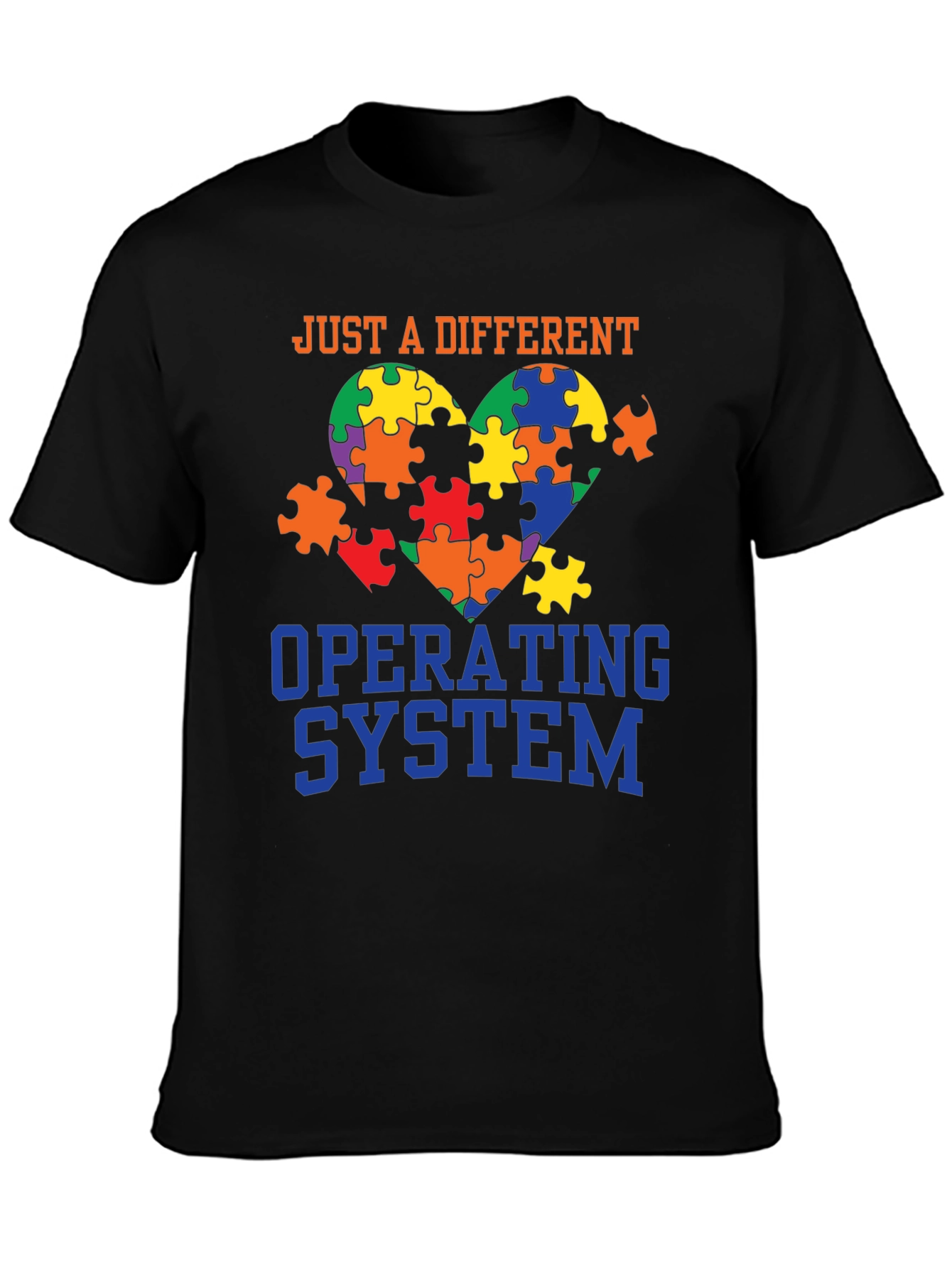 Autism Awareness T-Shirt - Just A Different Operating System