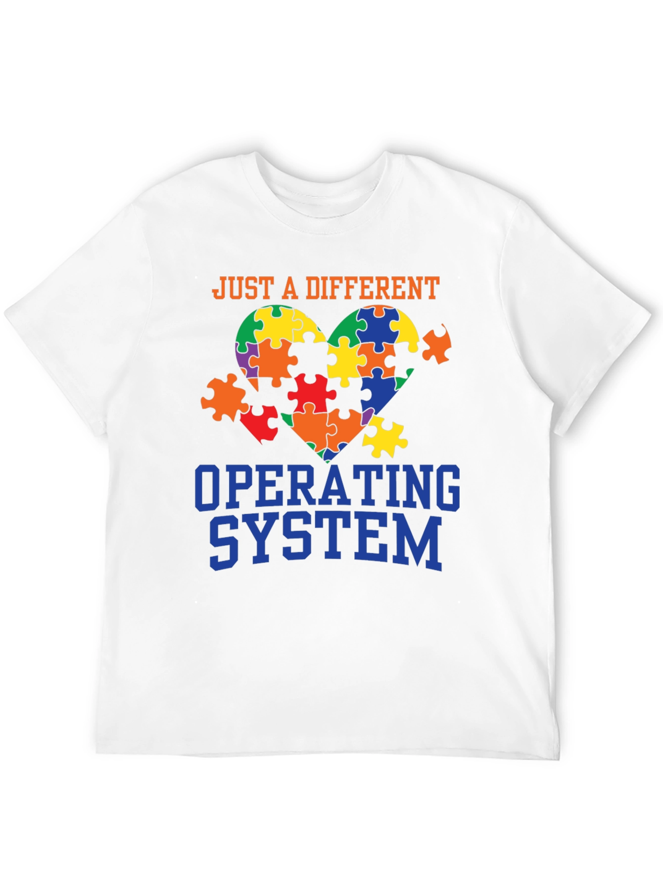 Autism Awareness T-Shirt - Just A Different Operating System