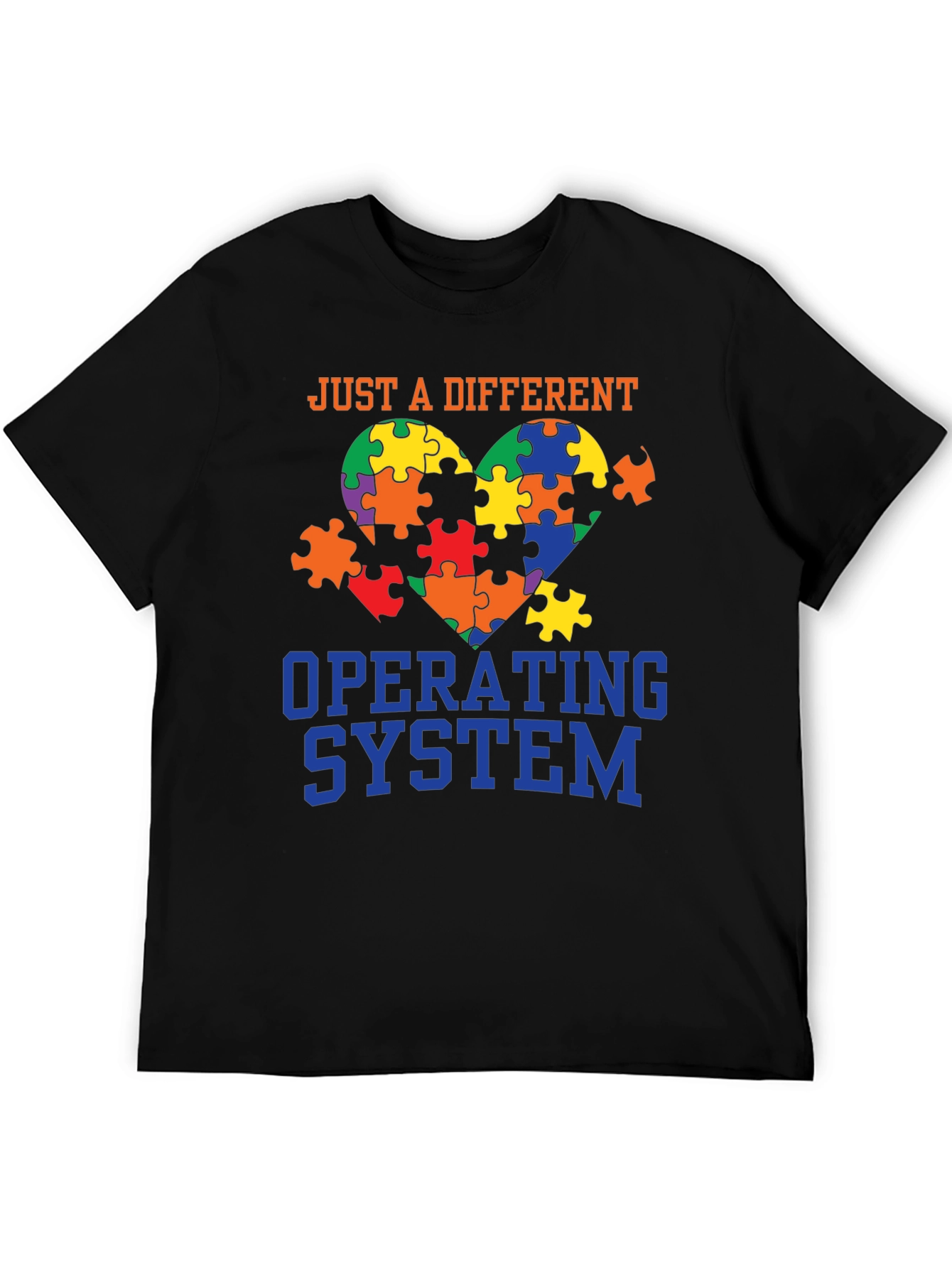Autism Awareness T-Shirt - Just A Different Operating System