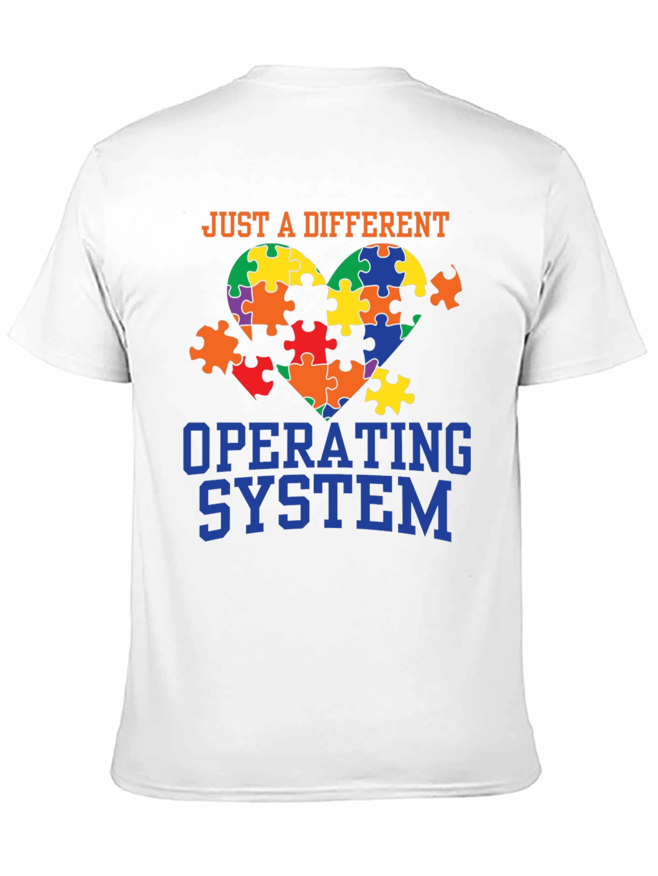 Autism Awareness T-Shirt - Just A Different Operating System