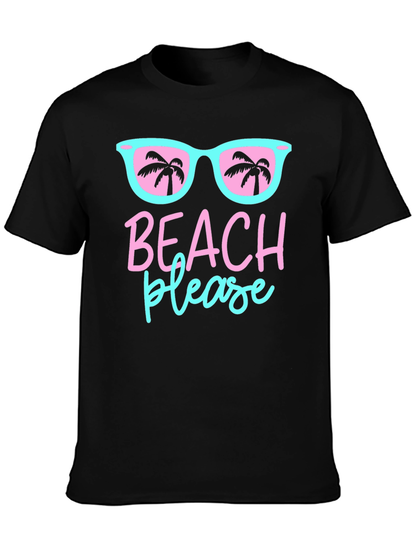 Beach Please Graphic T-Shirt