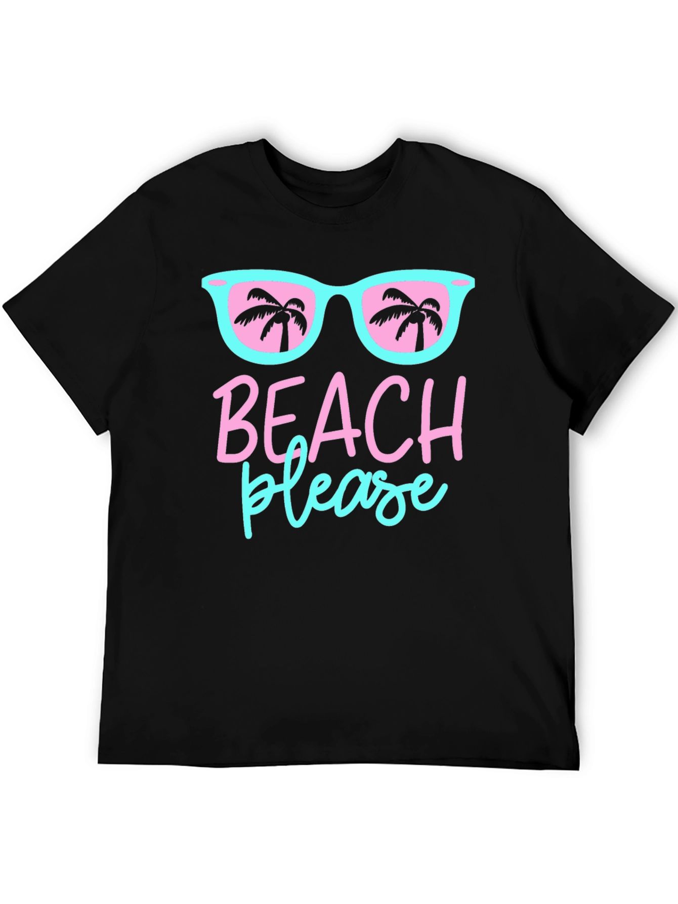 Beach Please Graphic T-Shirt