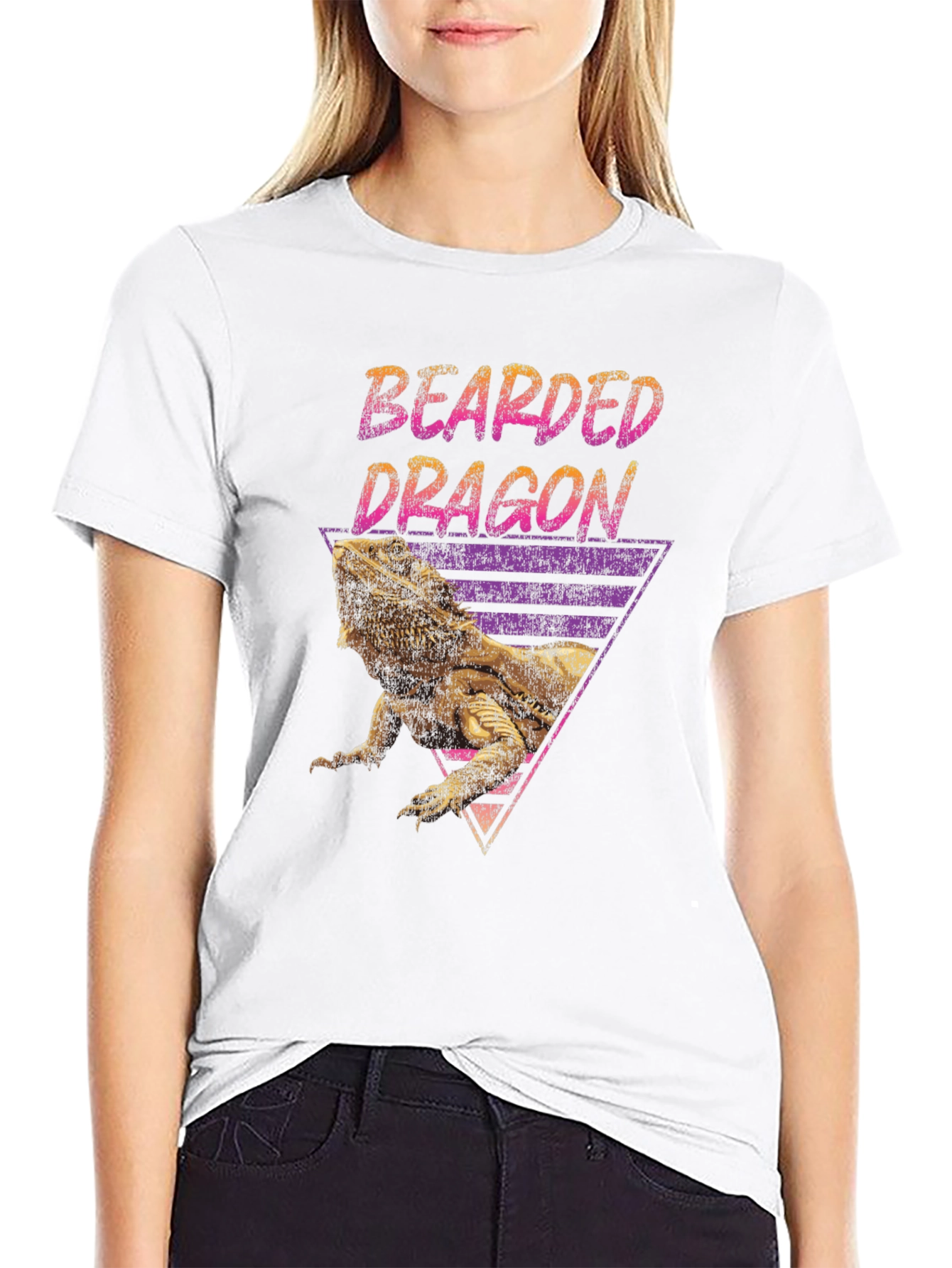 Bearded Dragon Graphic Tee - Reptile Lover T-Shirt