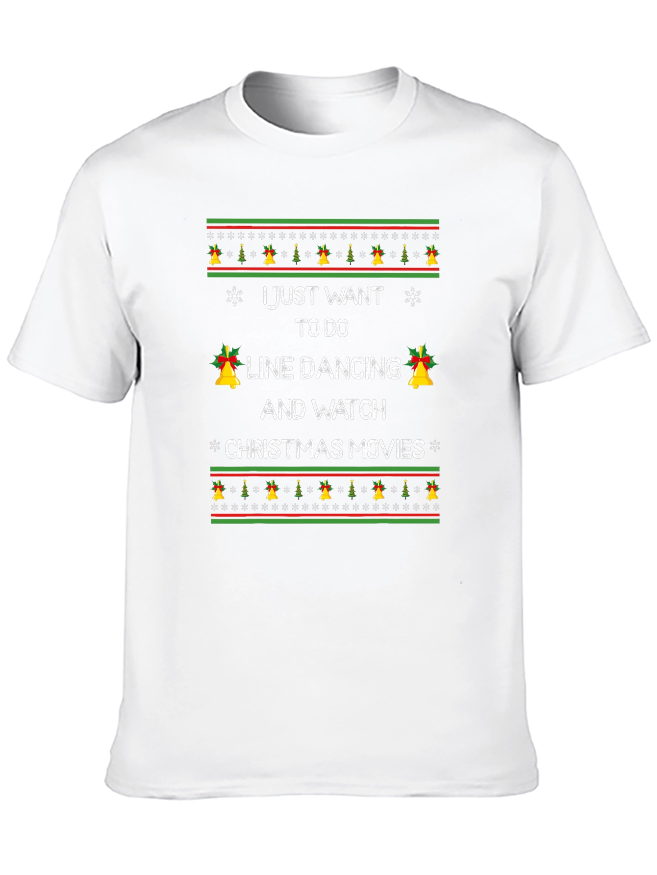 Line Dancing & Christmas Movies T-Shirt