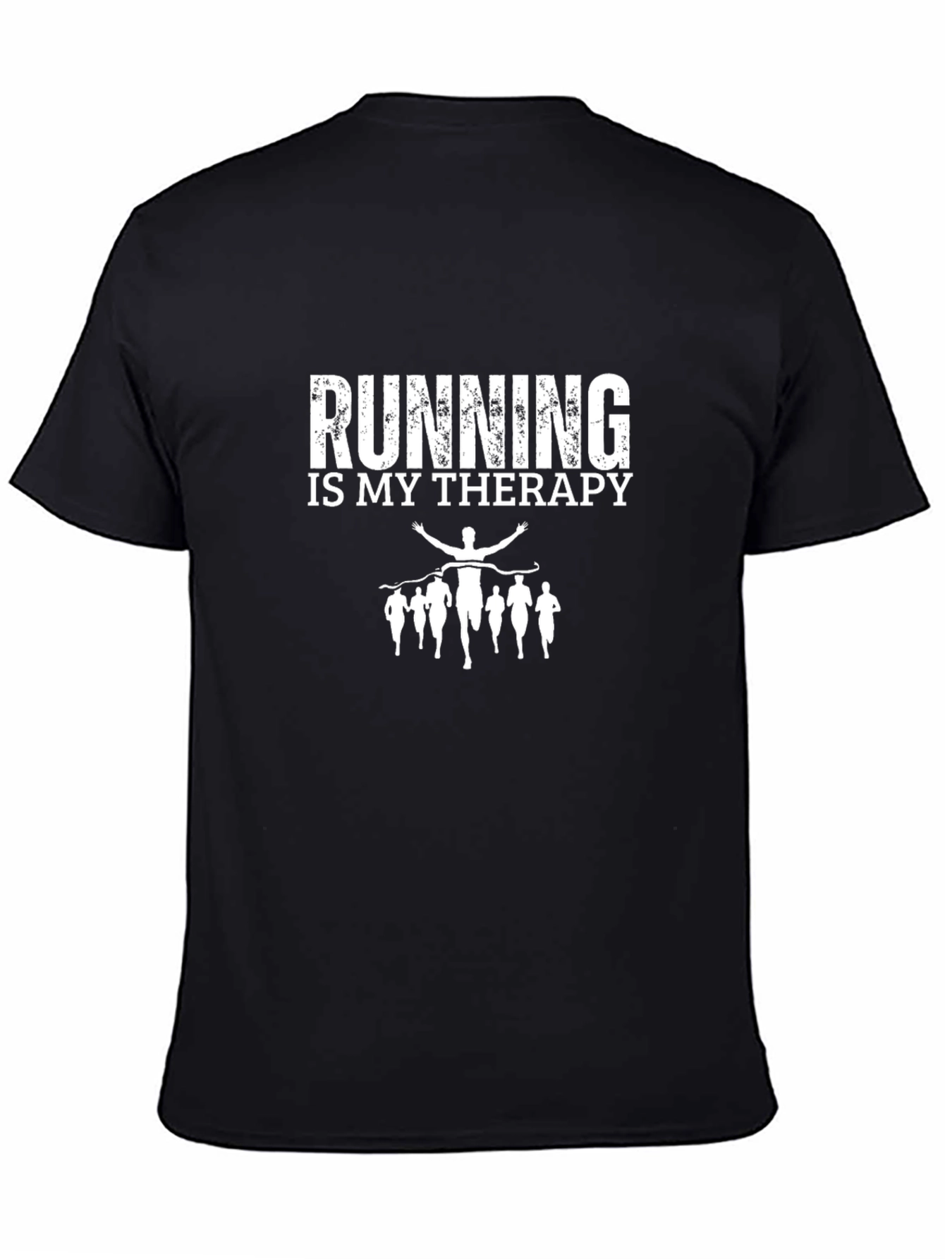 Running Is My Therapy Graphic Tee