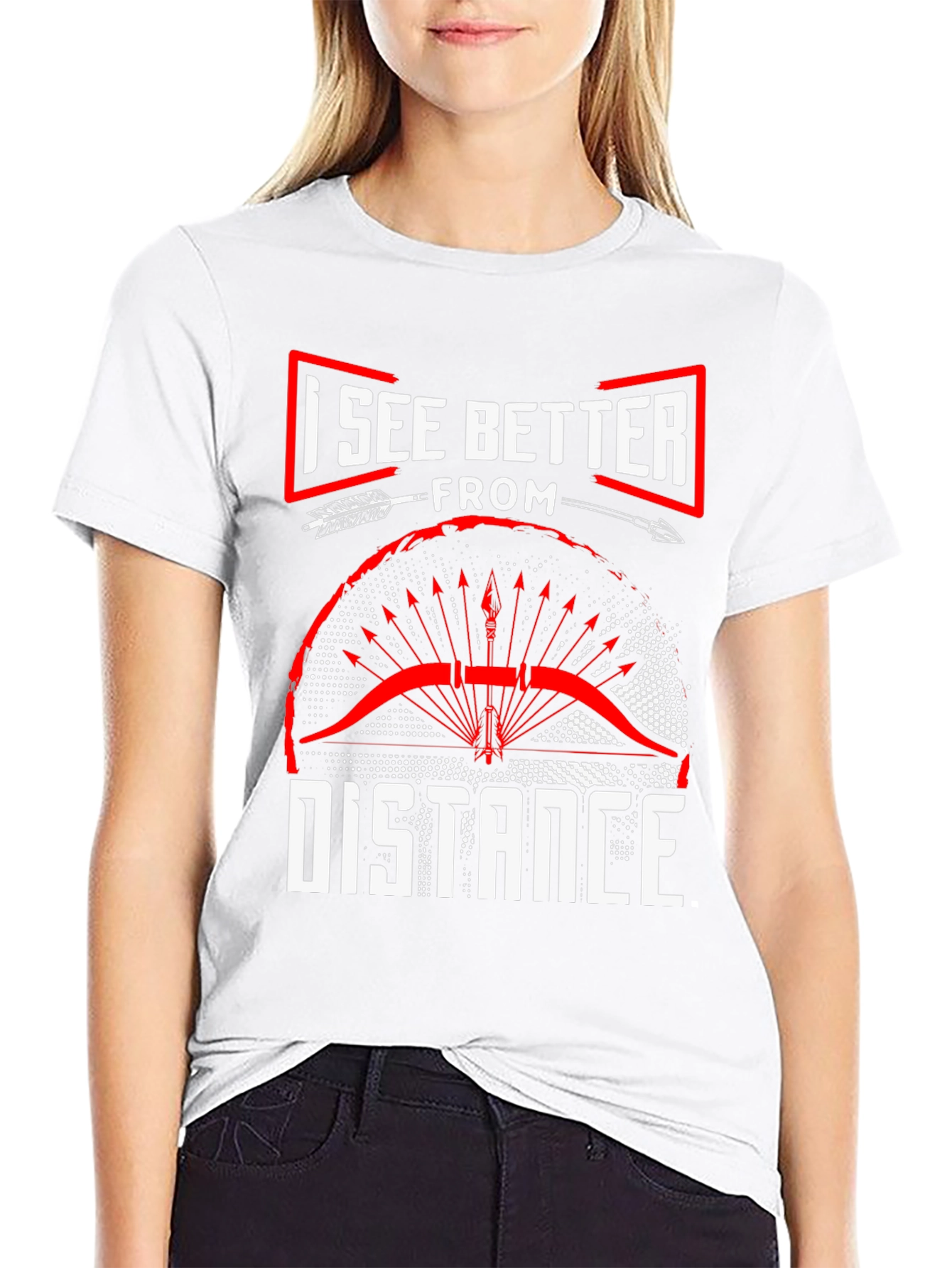 I See Better From a Distance Arrow T-Shirt