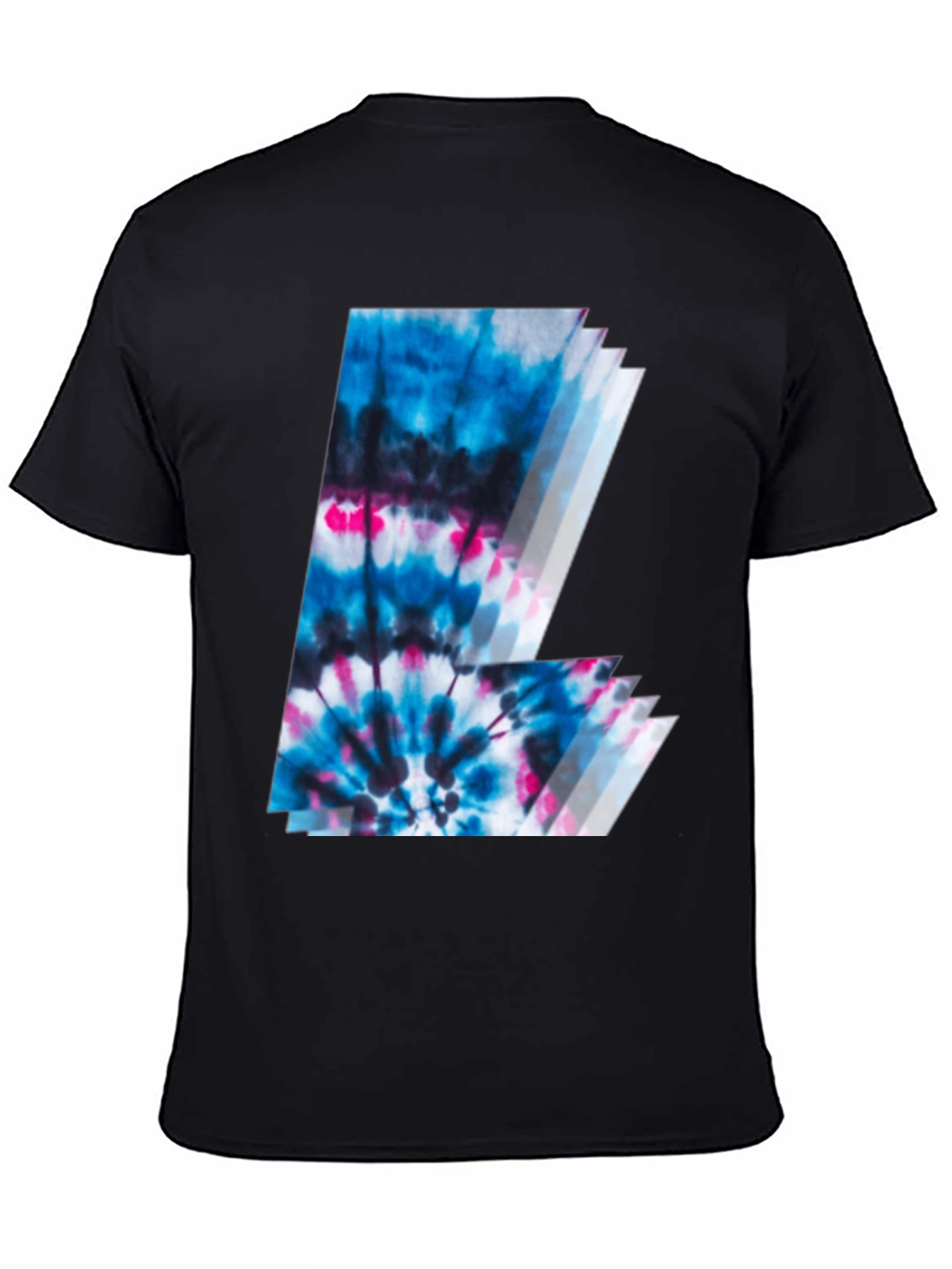 Tie-Dye Letter Graphic Tee