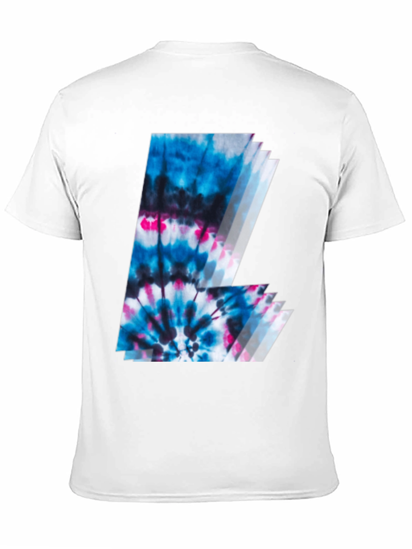 Tie-Dye Letter Graphic Tee