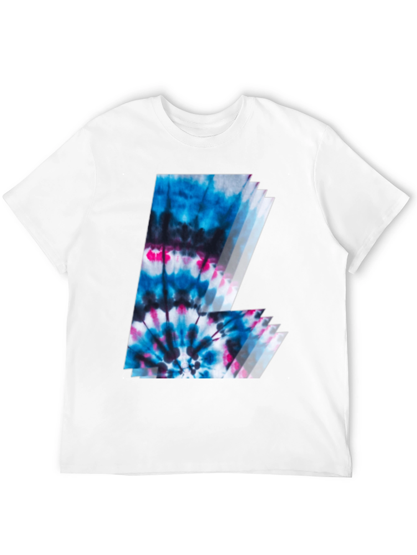 Tie-Dye Letter Graphic Tee