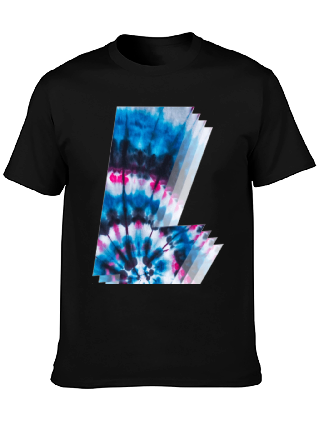 Tie-Dye Letter Graphic Tee