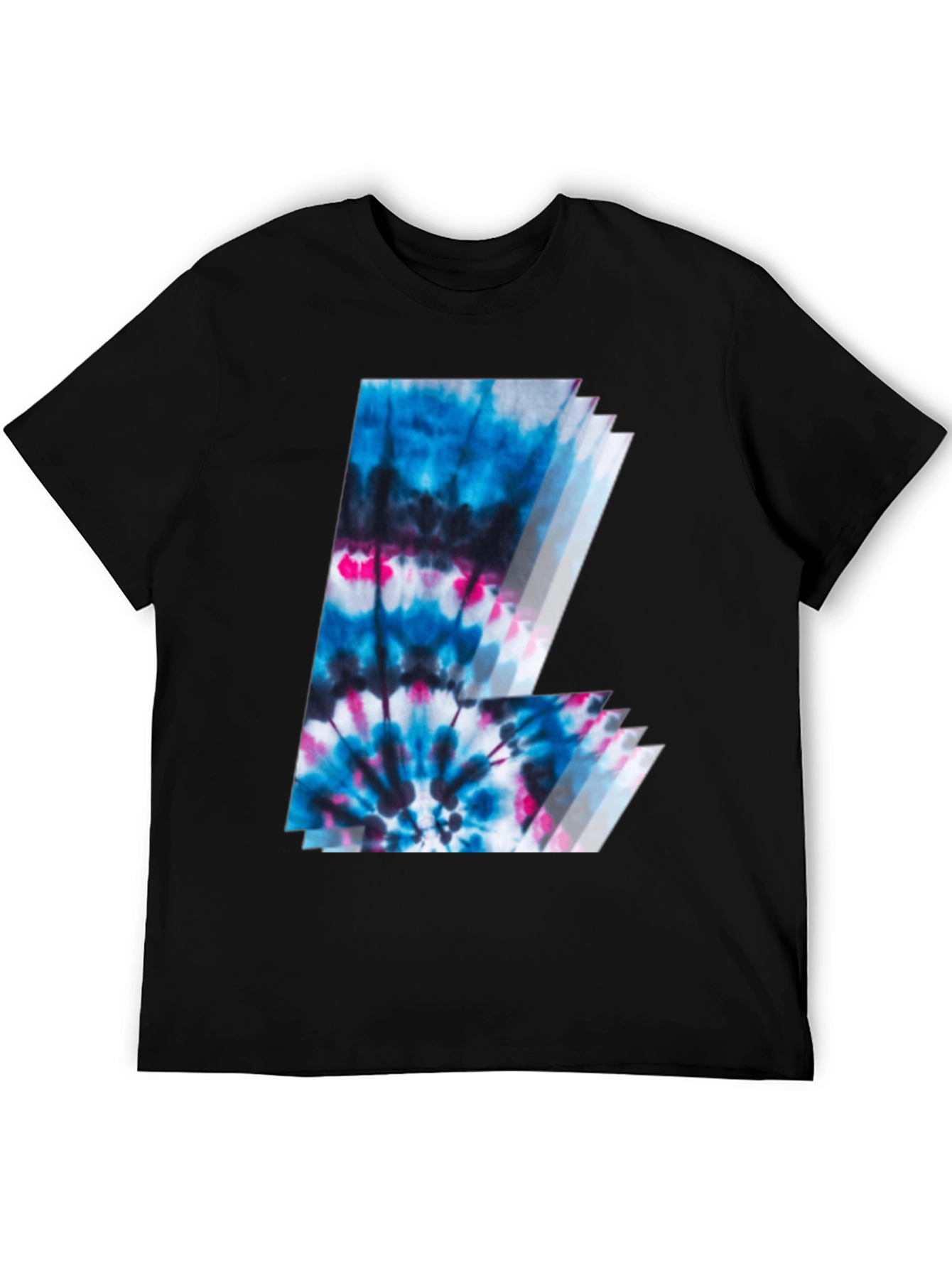 Tie-Dye Letter Graphic Tee
