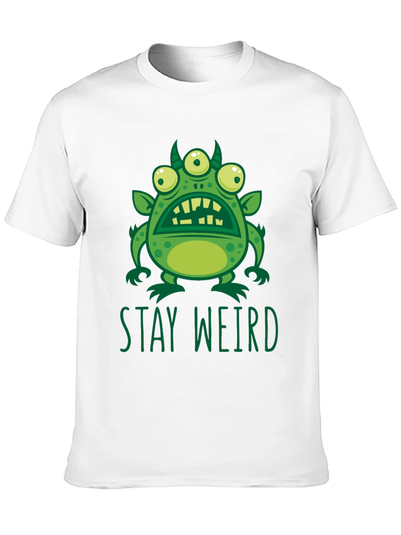 Stay Weird Monster Graphic Tee