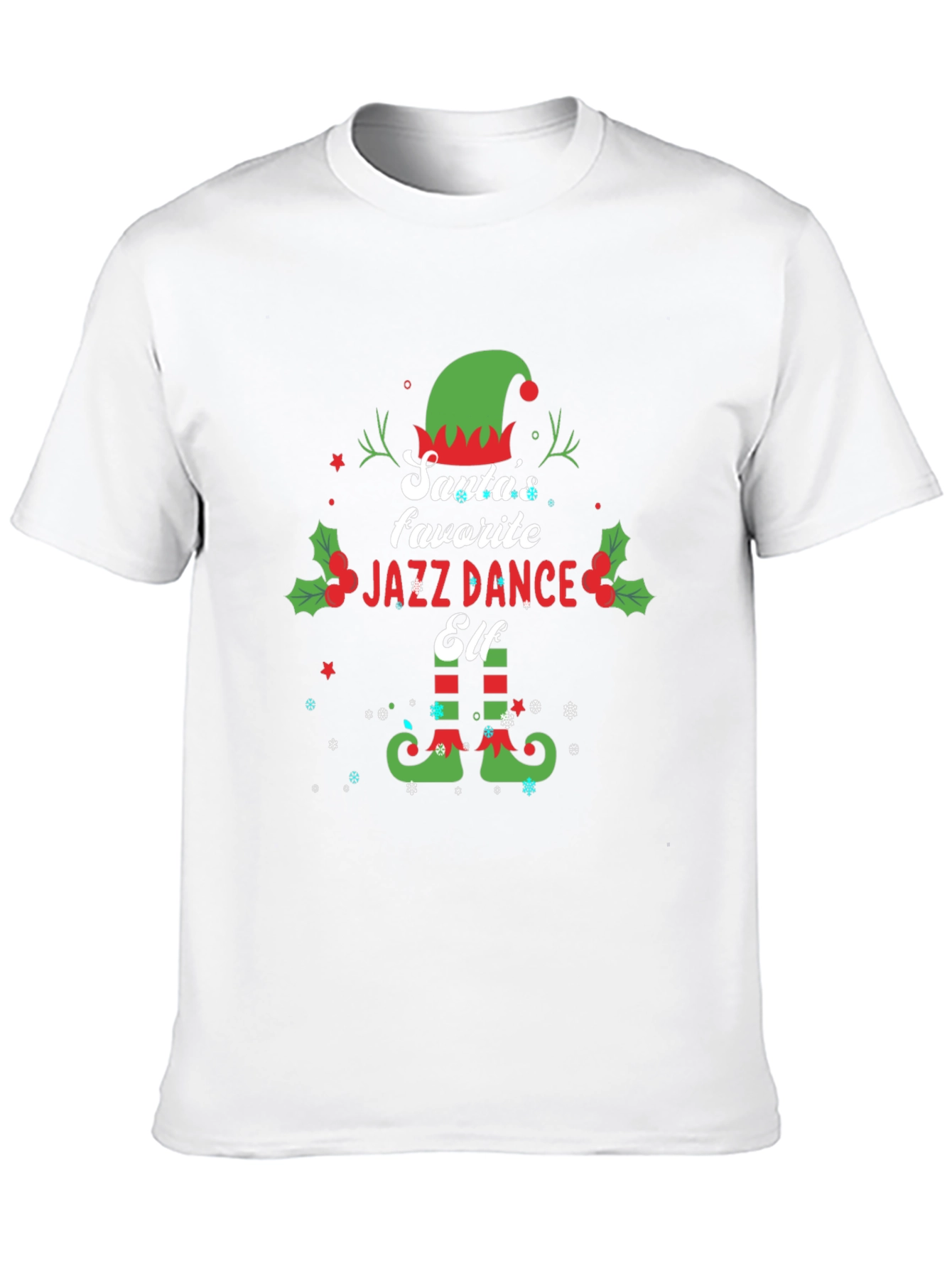 Santas Favorite Jazz Dance Elf T-Shirt