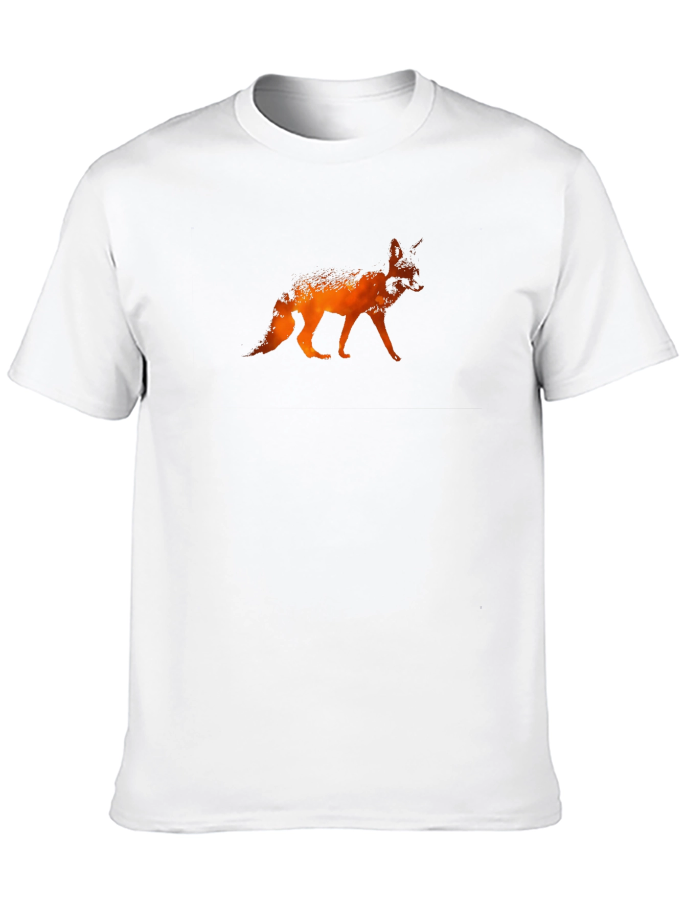 Fox Silhouette Graphic Tee - Black