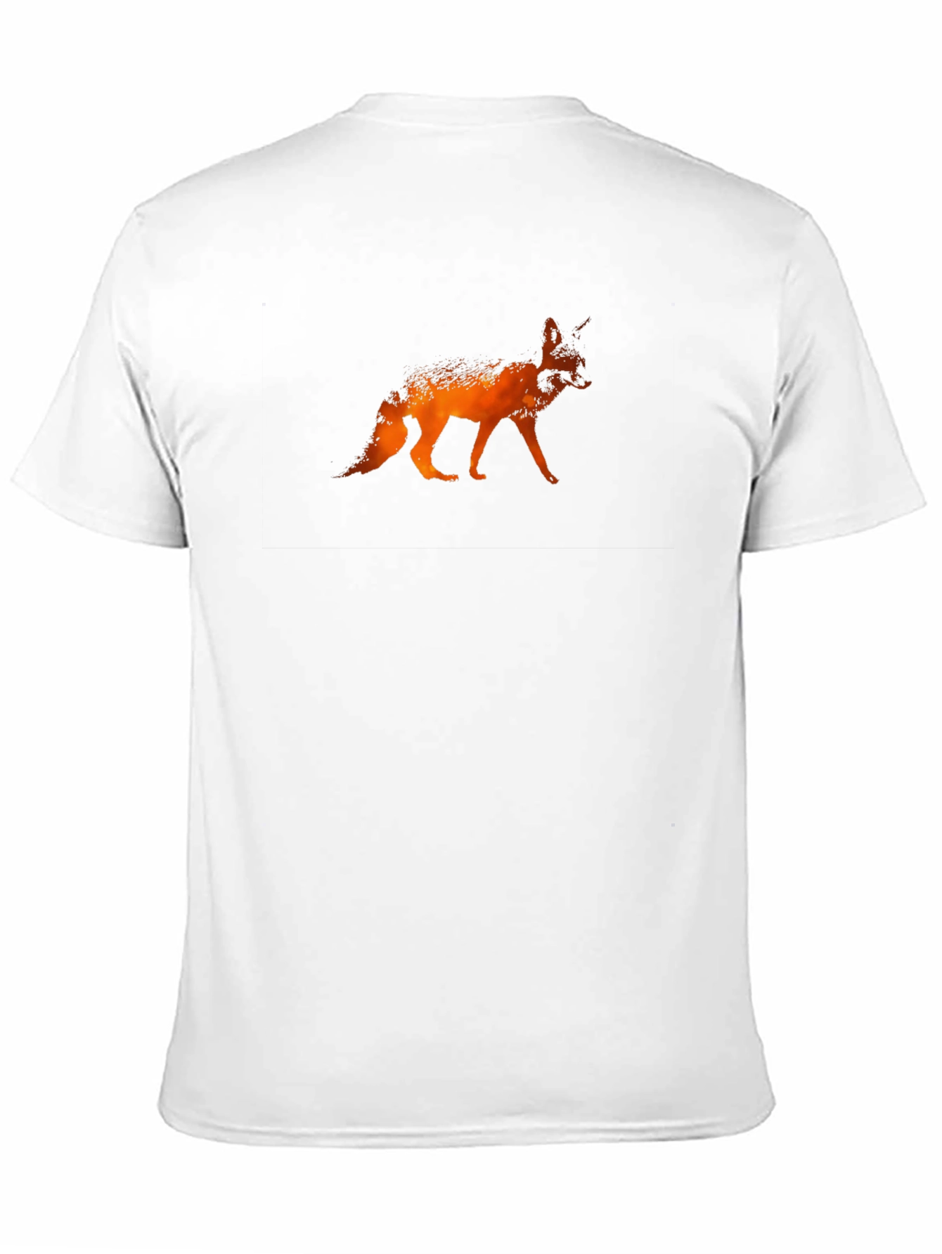 Fox Silhouette Graphic Tee - Black