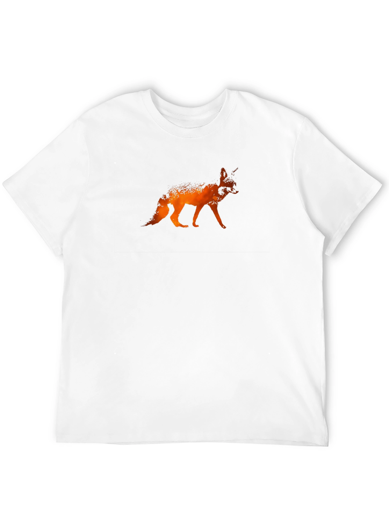 Fox Silhouette Graphic Tee - Black