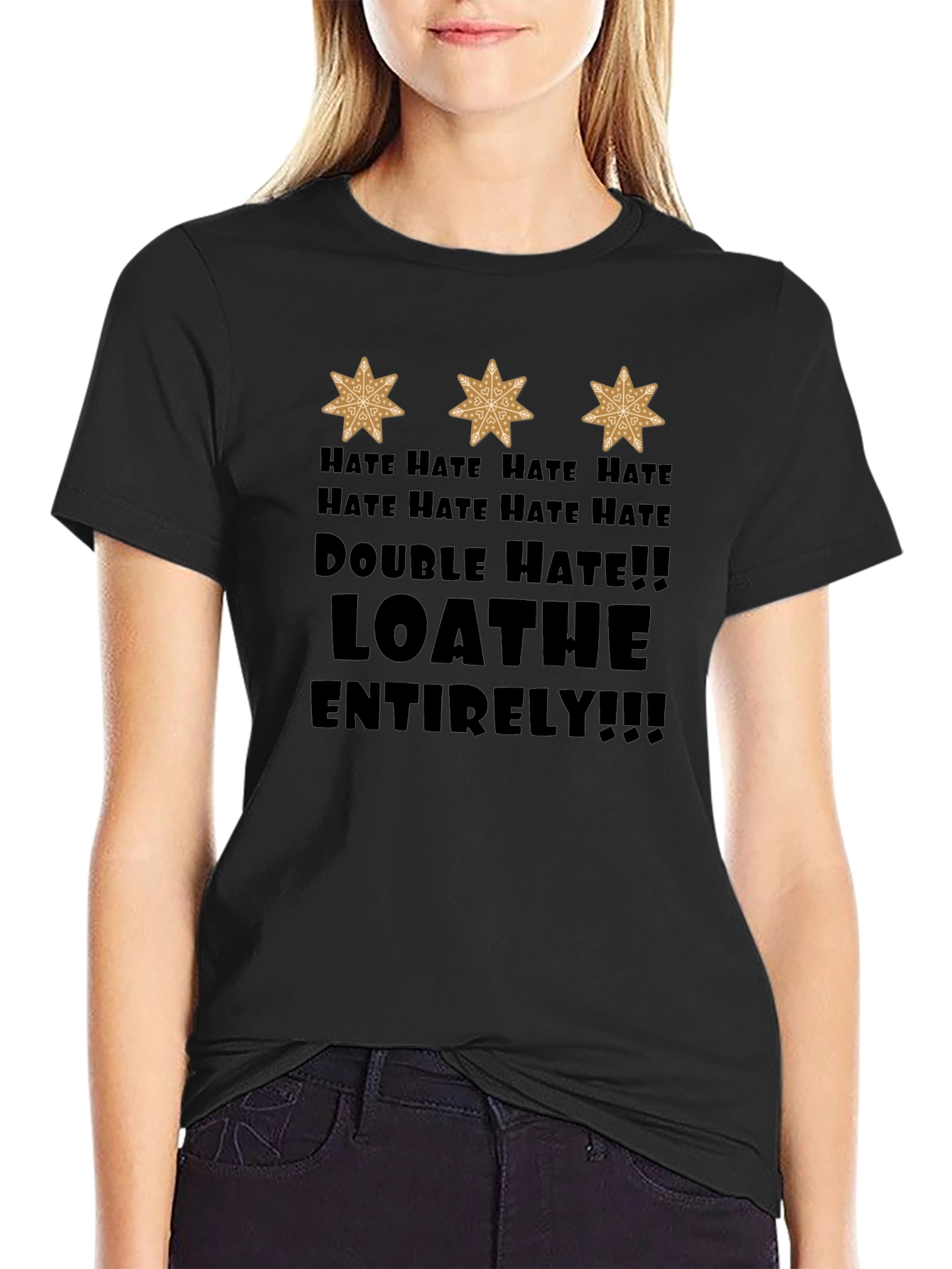 Hate Loathe T-Shirt - Dark Humor Graphic Tee