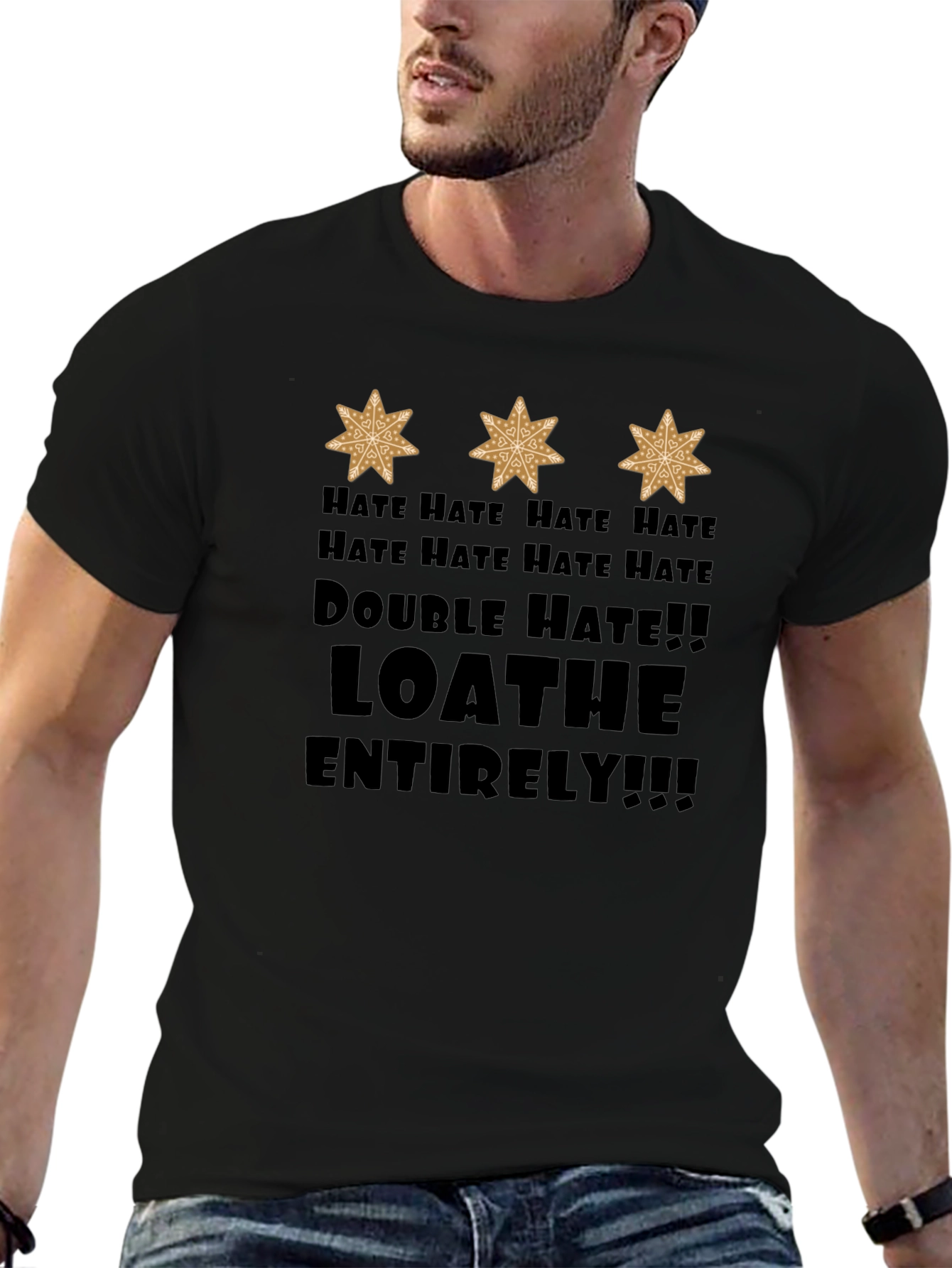 Hate Loathe T-Shirt - Dark Humor Graphic Tee