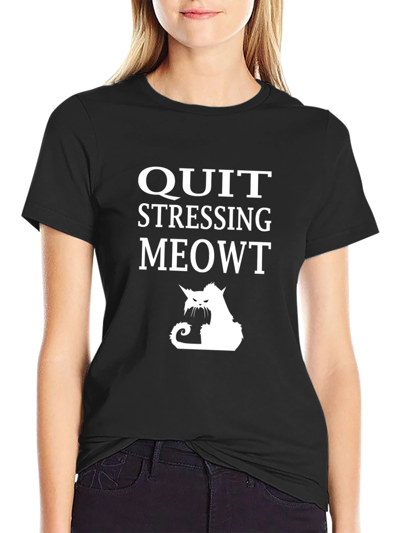 Quit Stressing Meowt T-Shirt