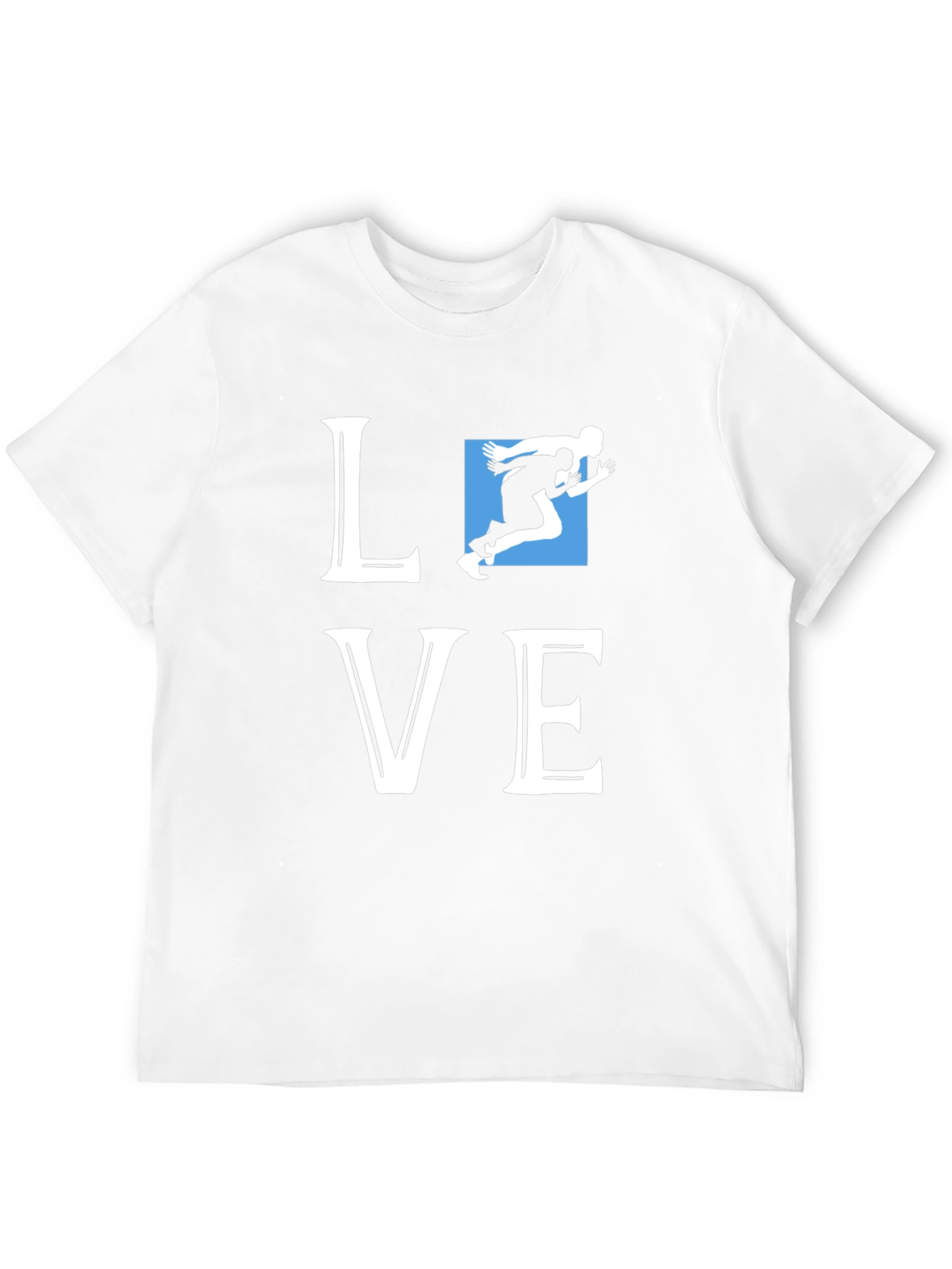 Love Running Graphic Tee - Black