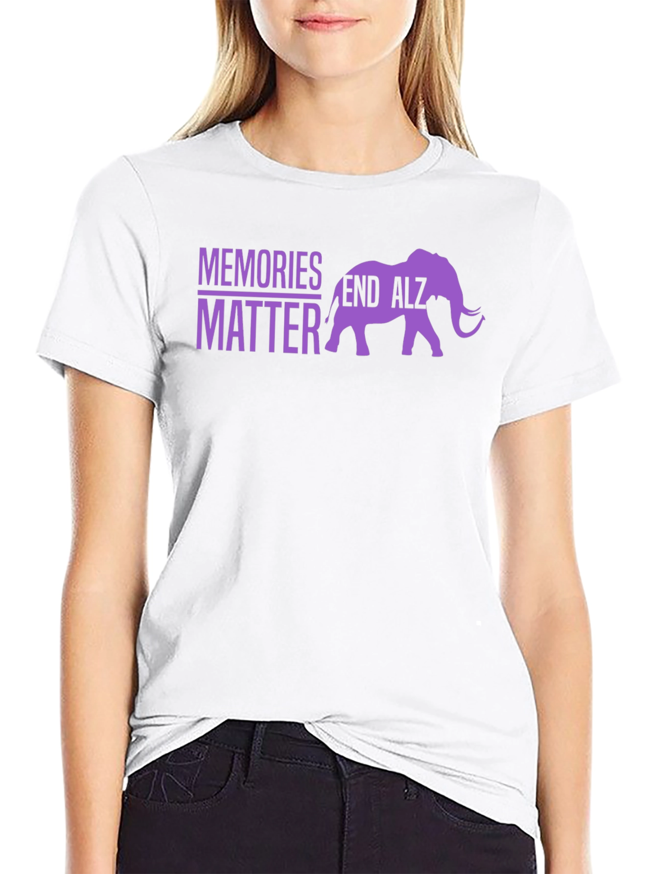 Memories Matter End ALZ T-Shirt