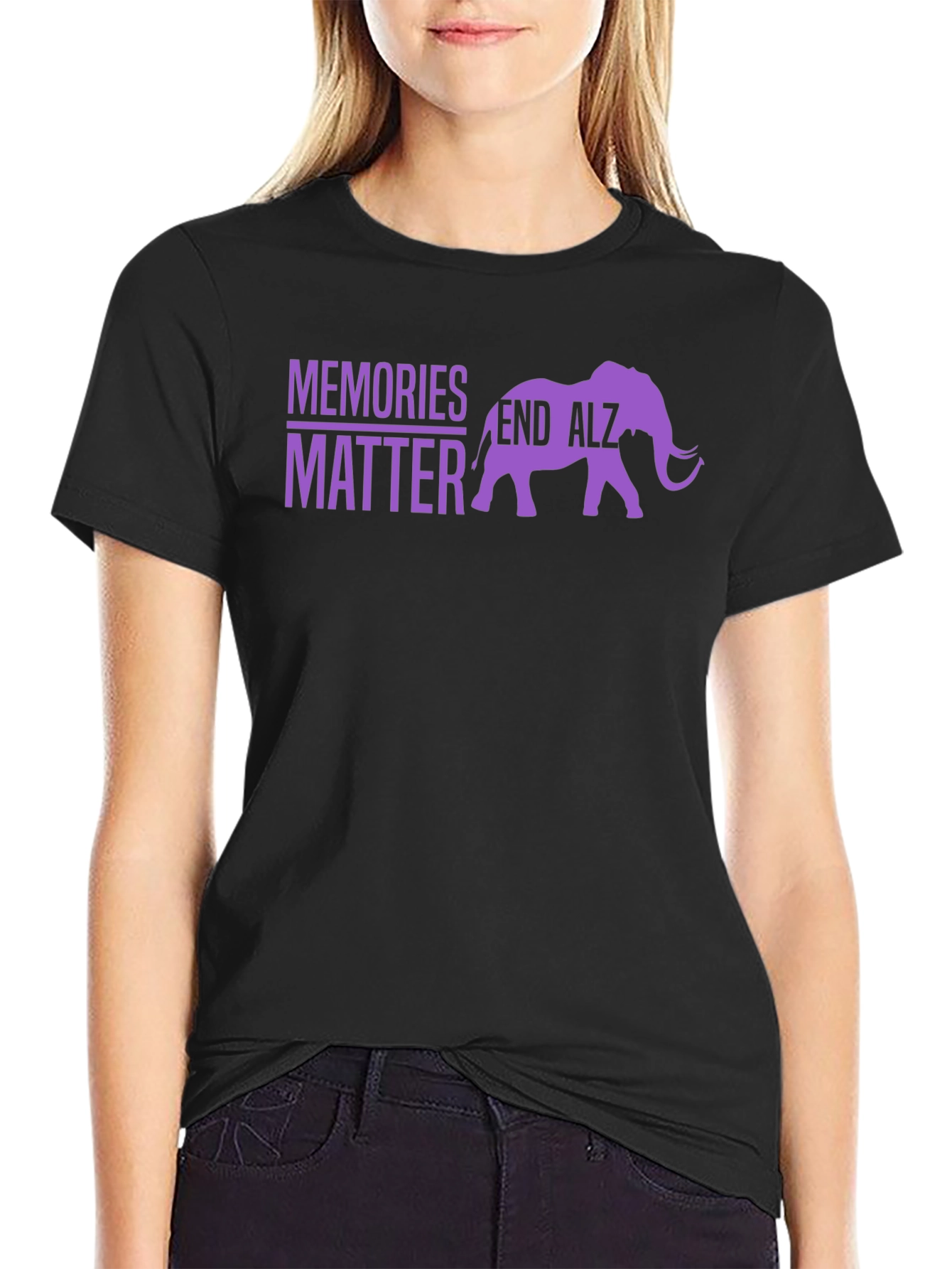 Memories Matter End ALZ T-Shirt