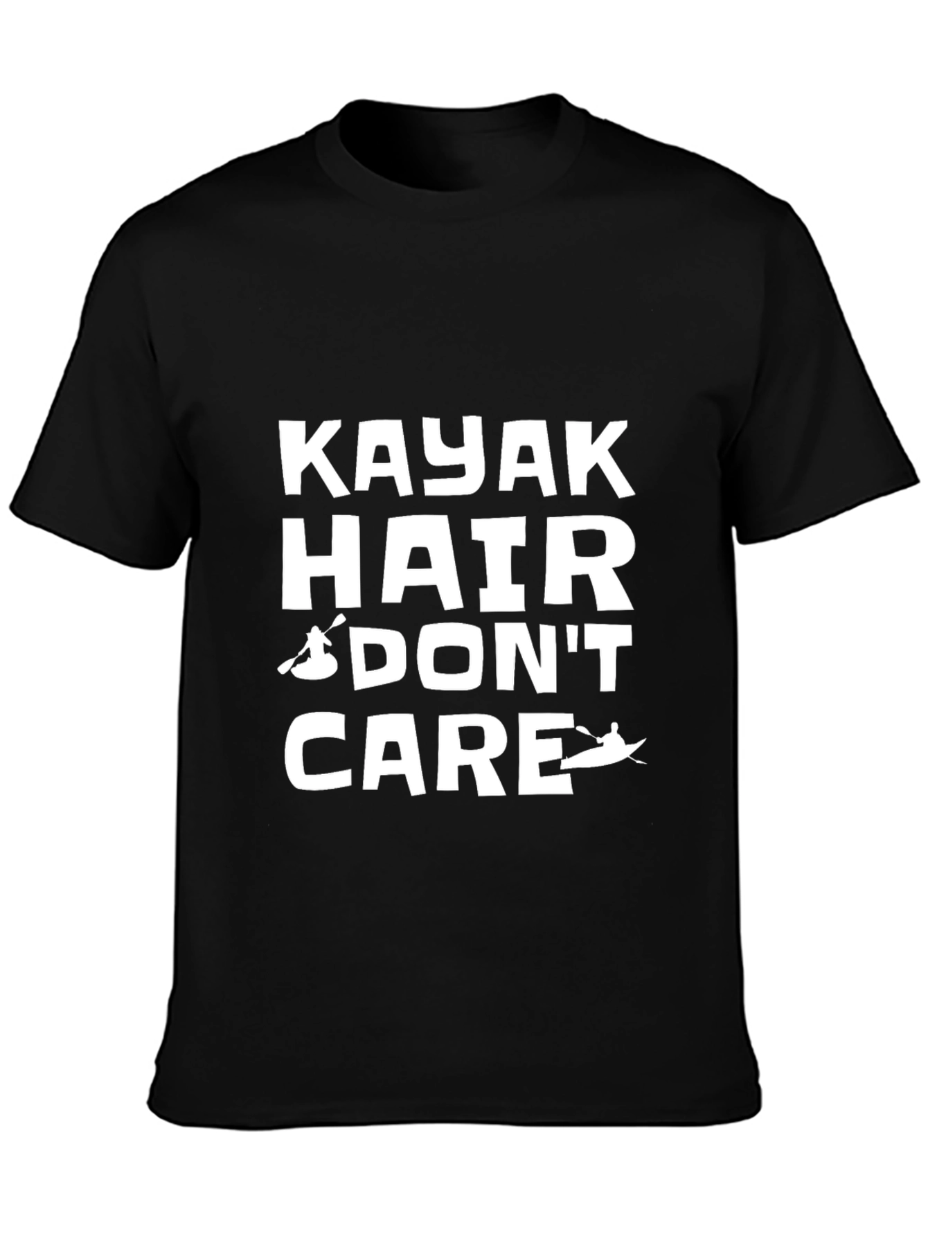 Kayak Hair Dont Care Graphic Tee