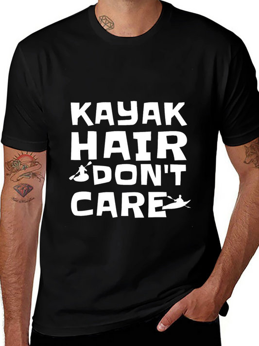 Kayak Hair Dont Care Graphic Tee