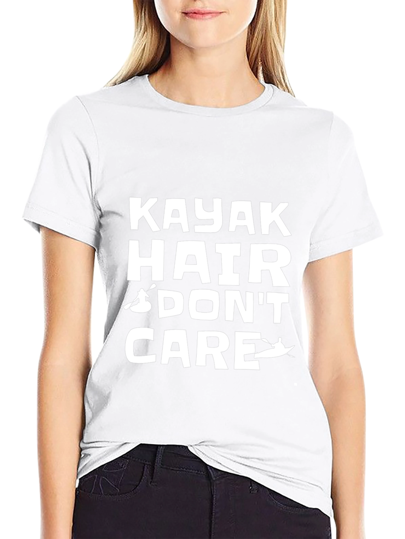 Kayak Hair Dont Care Graphic Tee