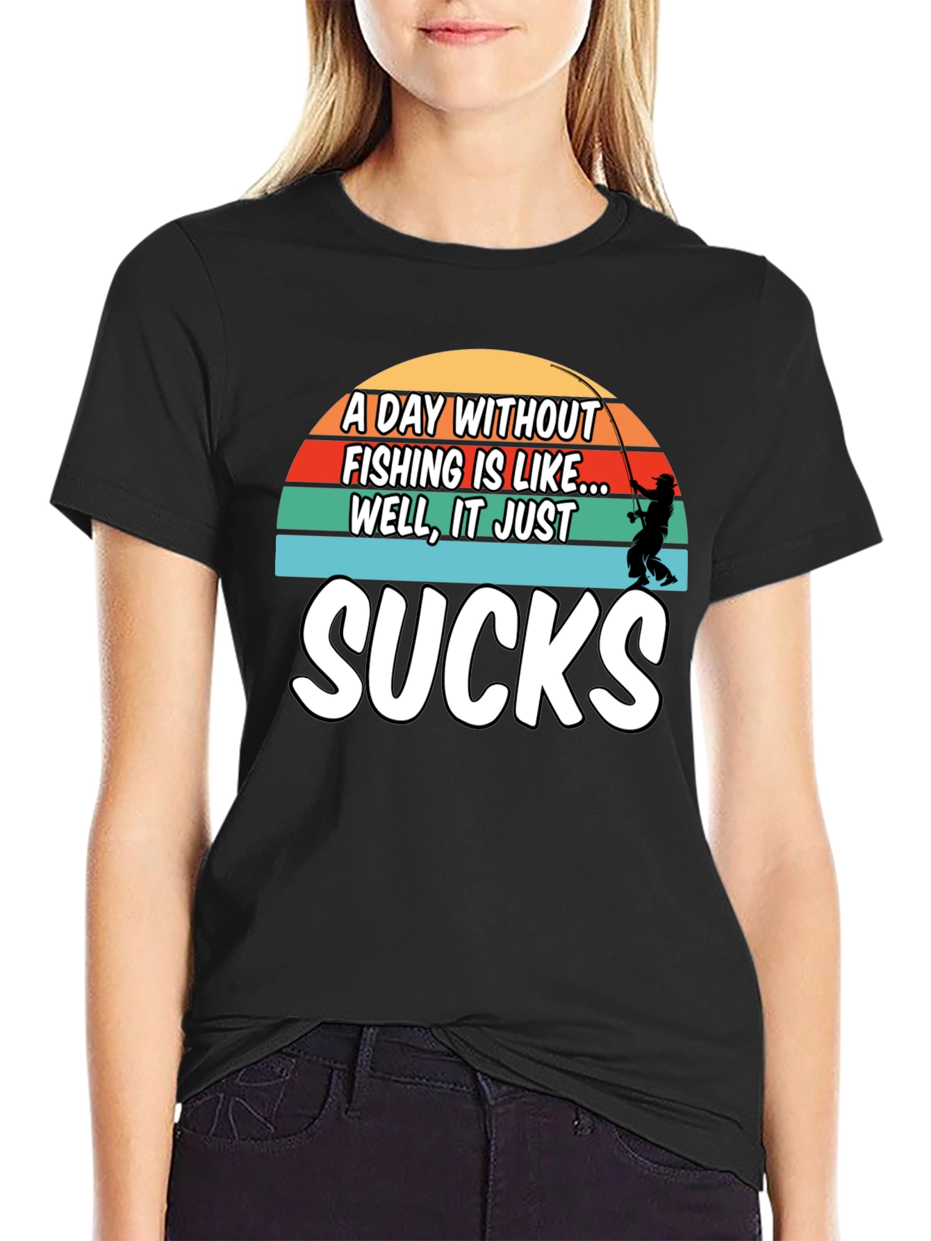 Fishing Sucks T-Shirt